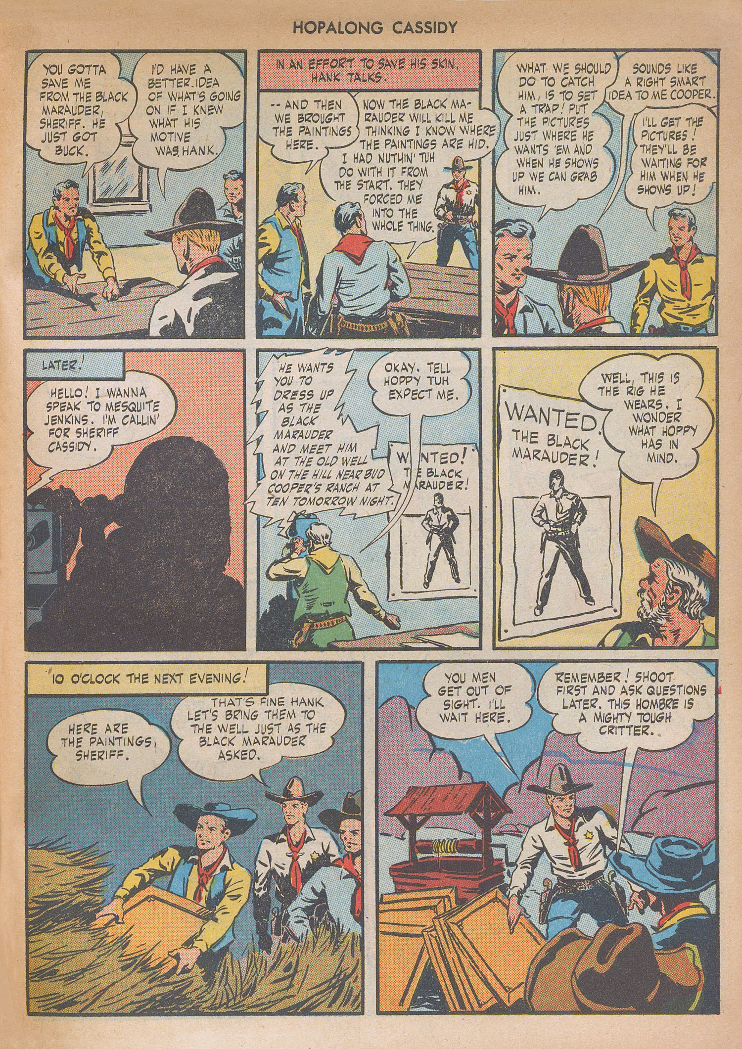 Read online Hopalong Cassidy comic -  Issue #4 - 19