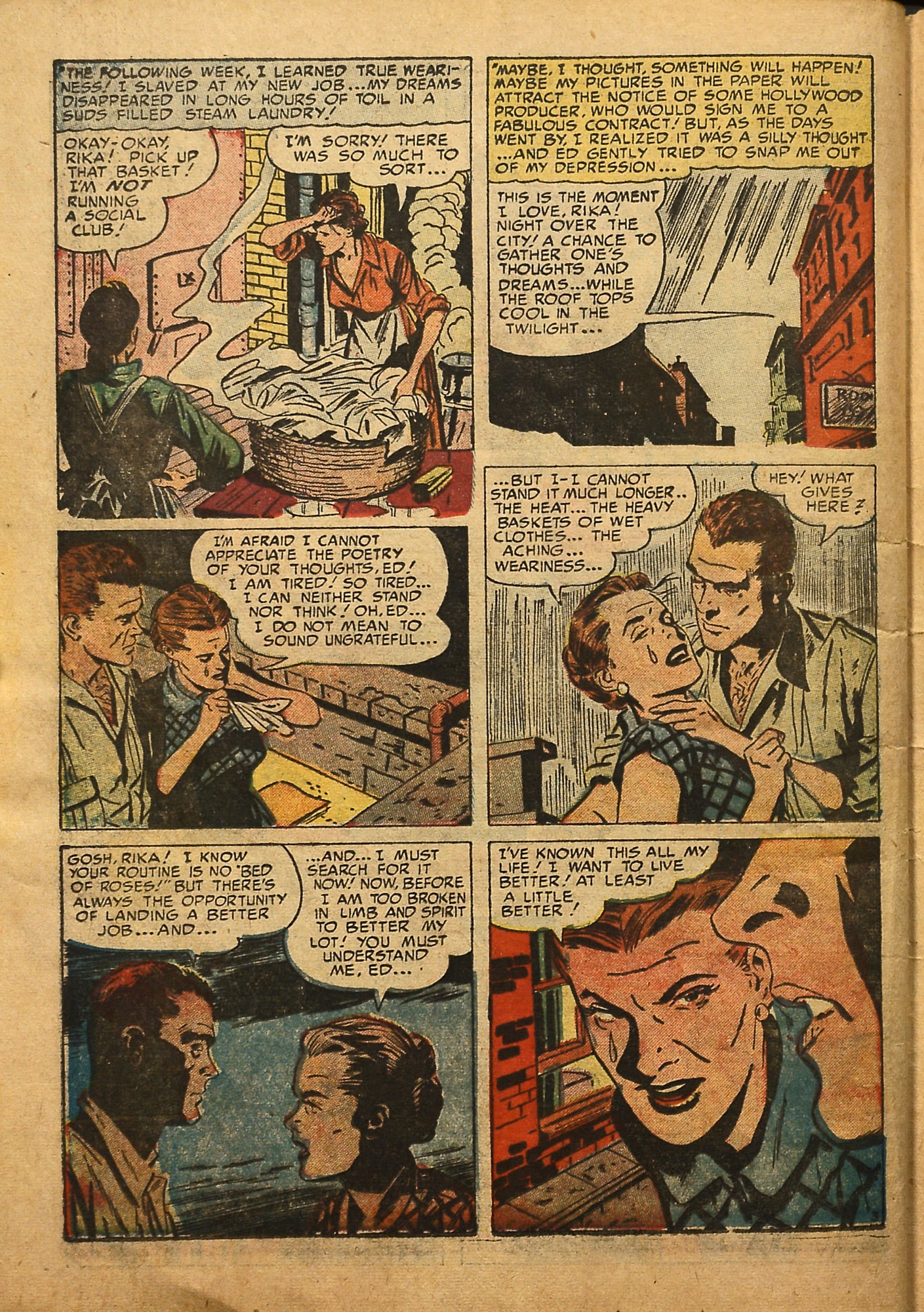 Read online Young Love (1949) comic -  Issue #30 - 37