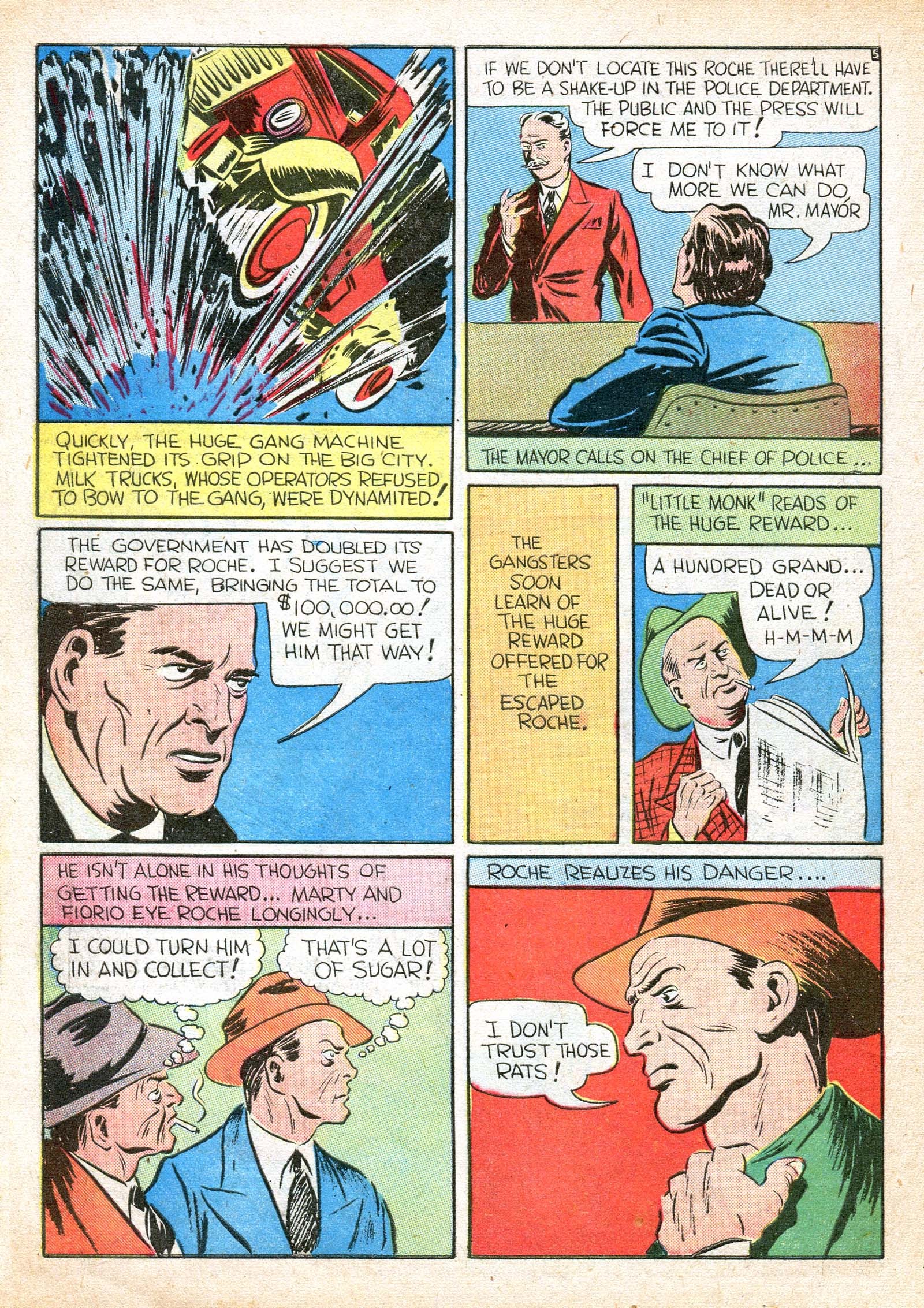 Read online Masked Marvel comic -  Issue #3 - 24