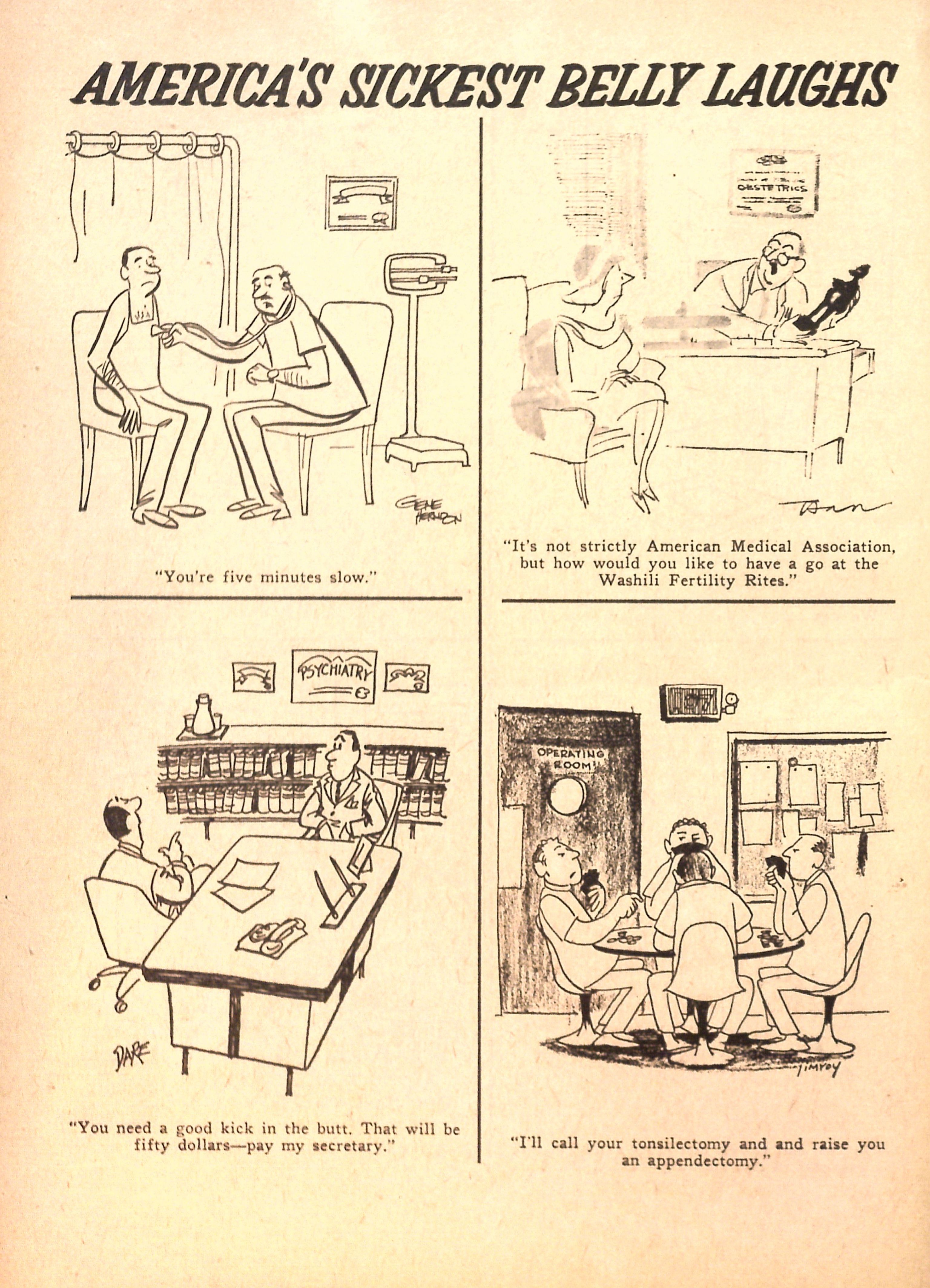 Read online Cartoons and Gags comic -  Issue #40 - 44