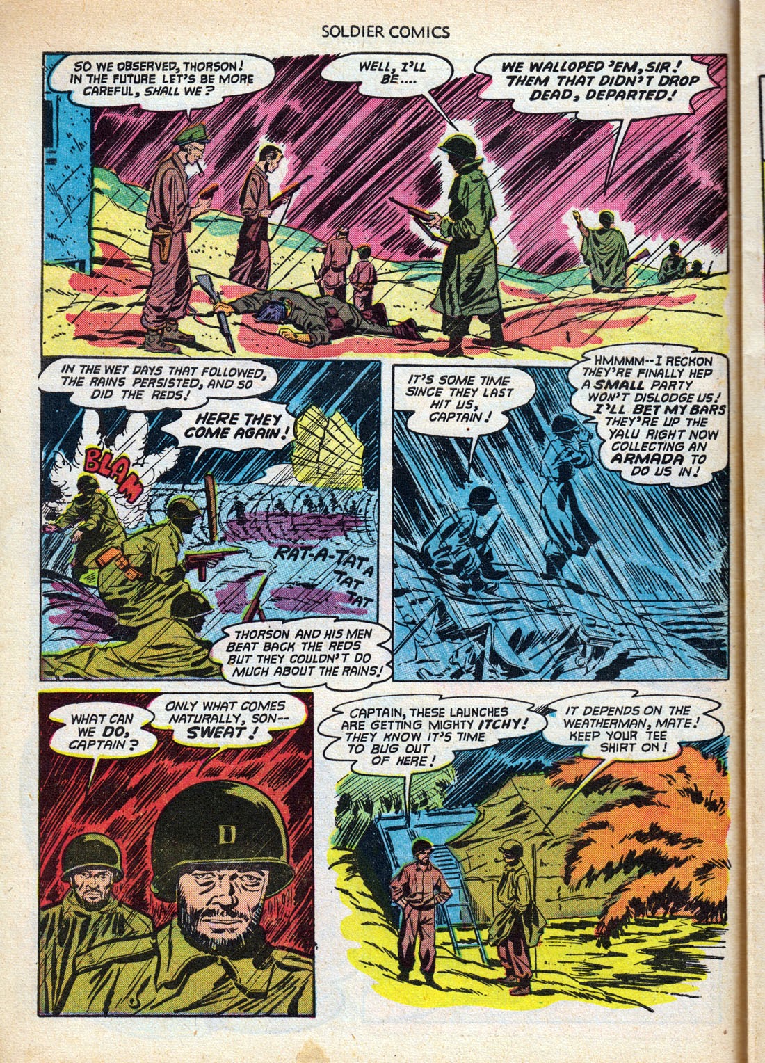 Read online Soldier Comics comic -  Issue #4 - 10