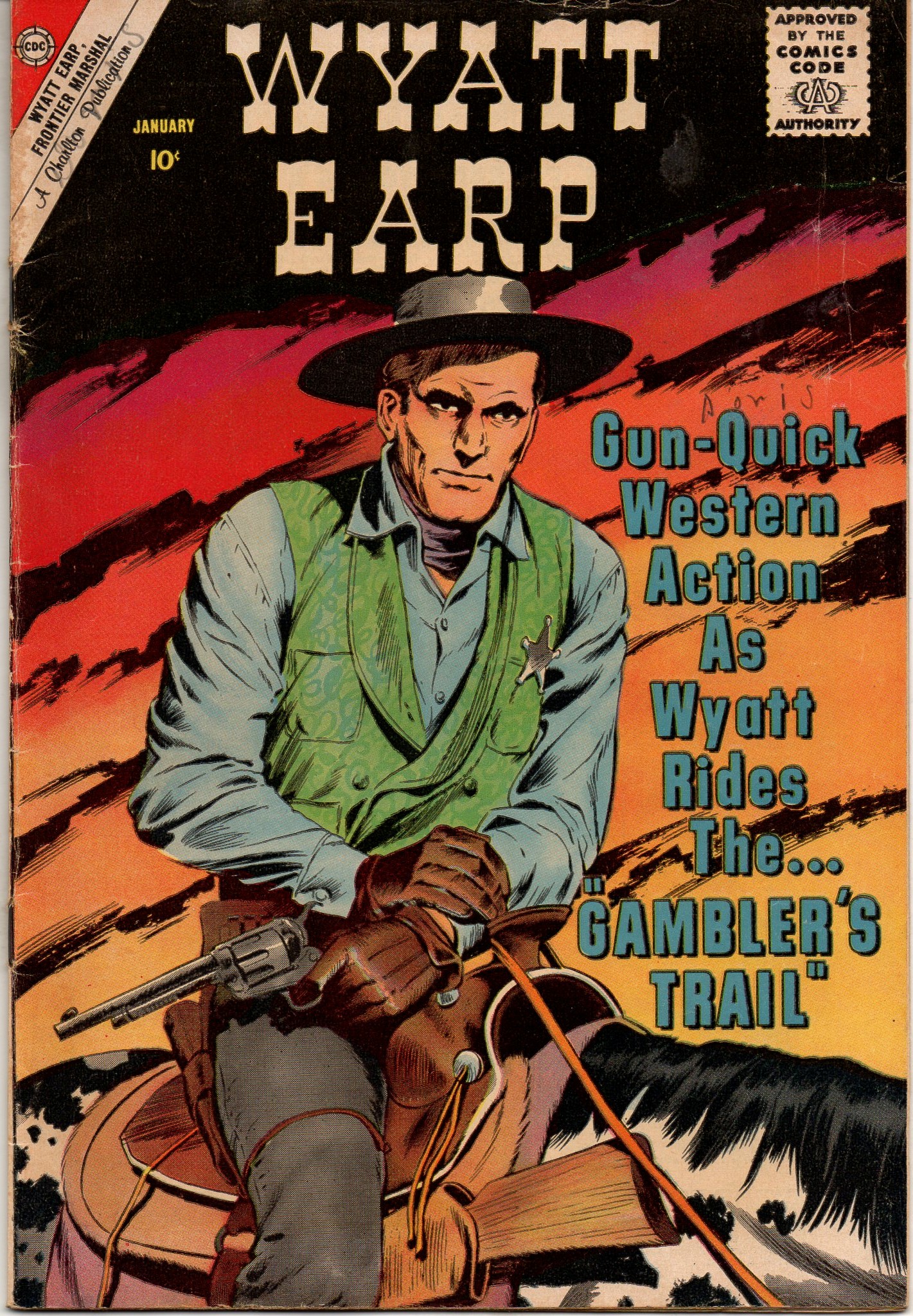 Read online Wyatt Earp Frontier Marshal comic -  Issue #34 - 1