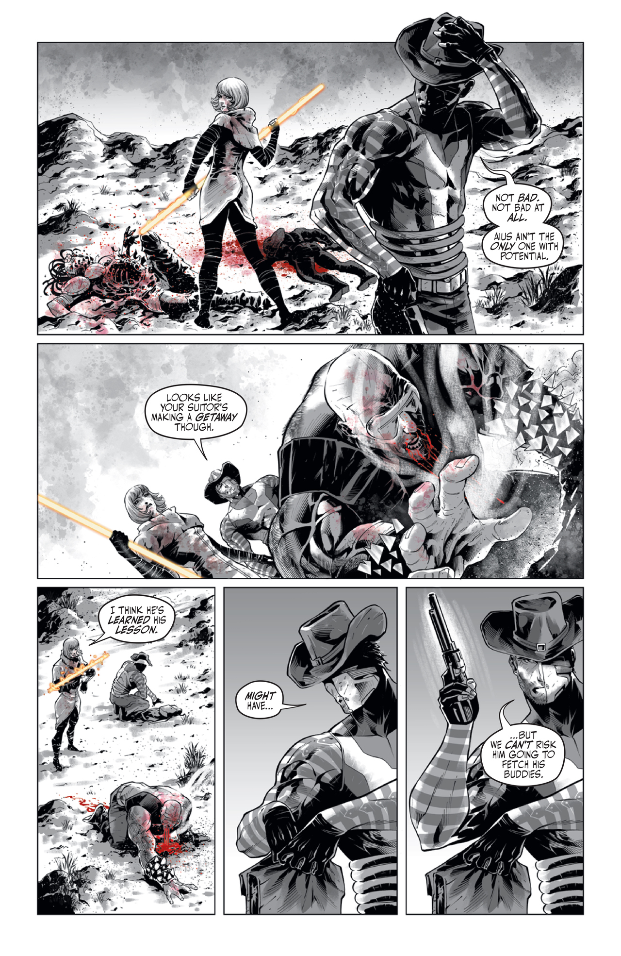 Read online Godslap comic -  Issue #4 - 32