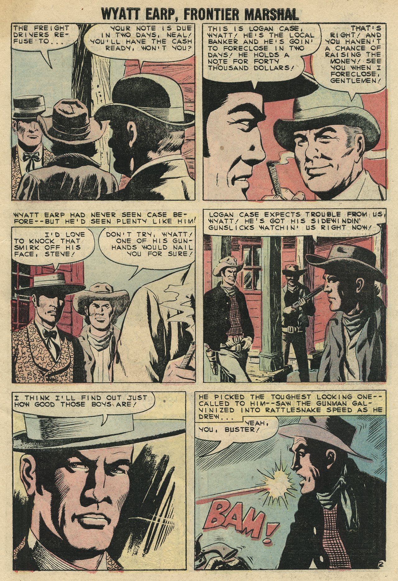 Read online Wyatt Earp Frontier Marshal comic -  Issue #27 - 27