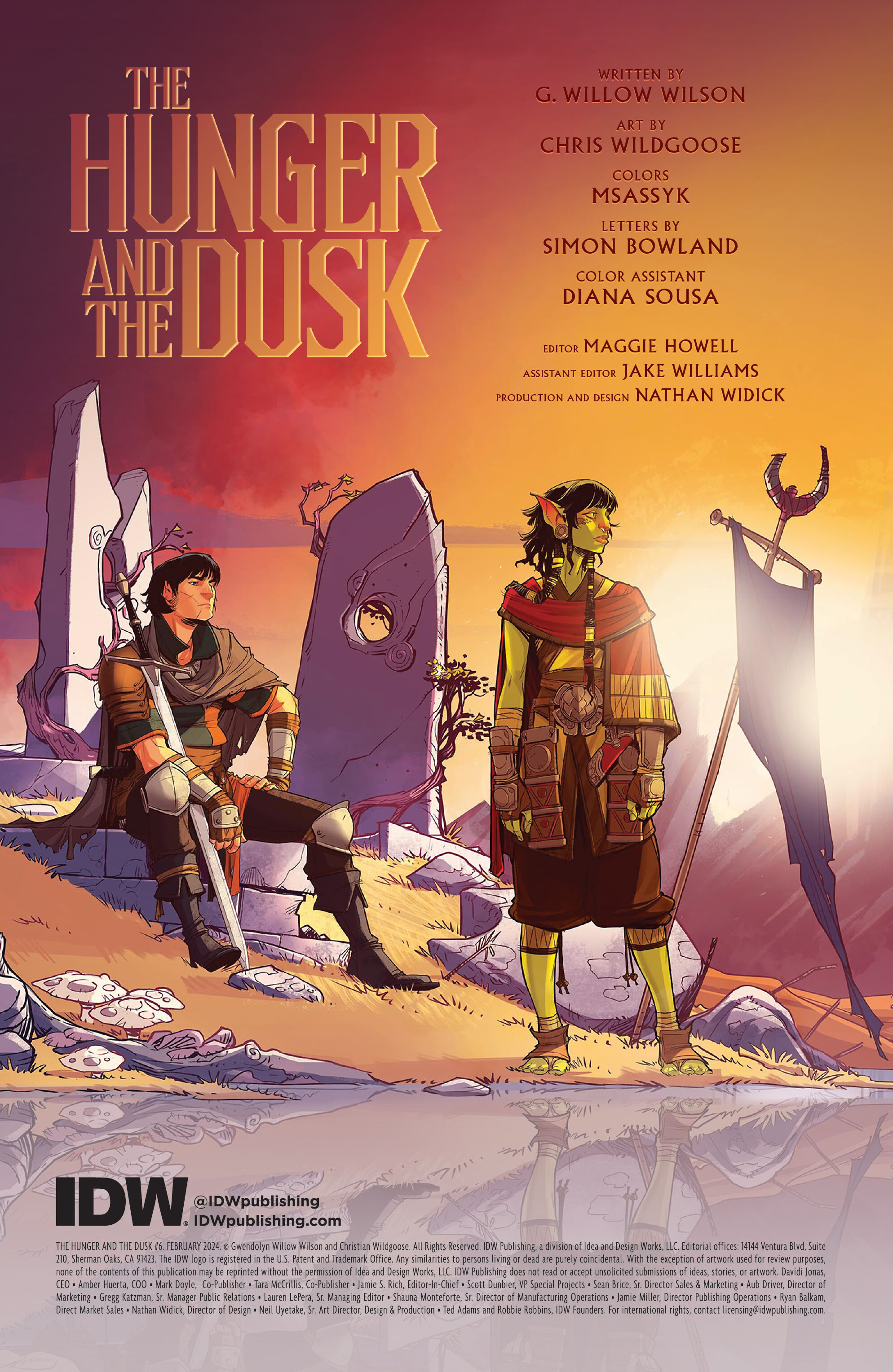 Read online The Hunger and the Dusk comic -  Issue #6 - 2