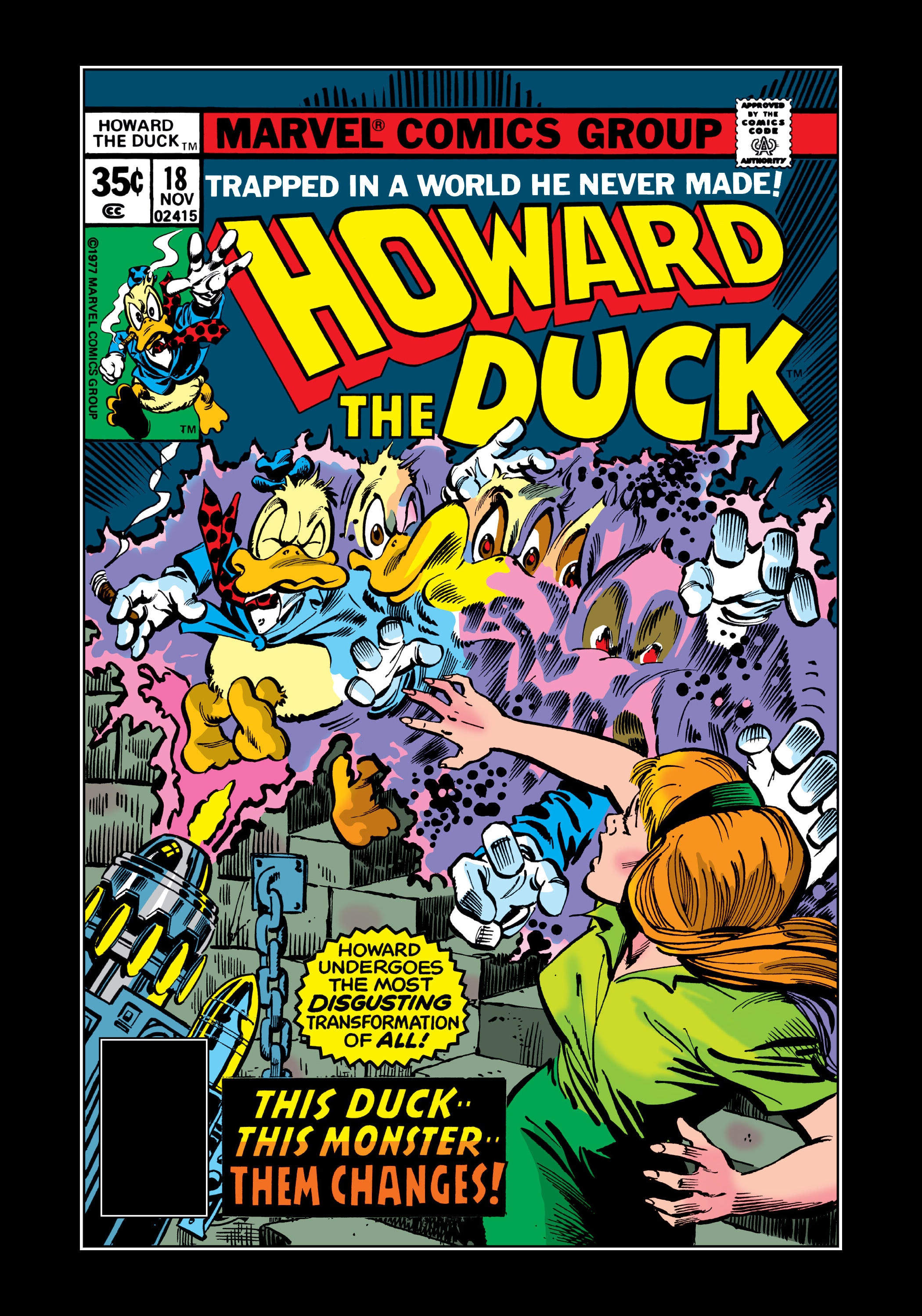 Read online Marvel Masterworks: Howard the Duck comic -  Issue # TPB 2 (Part 1) - 91