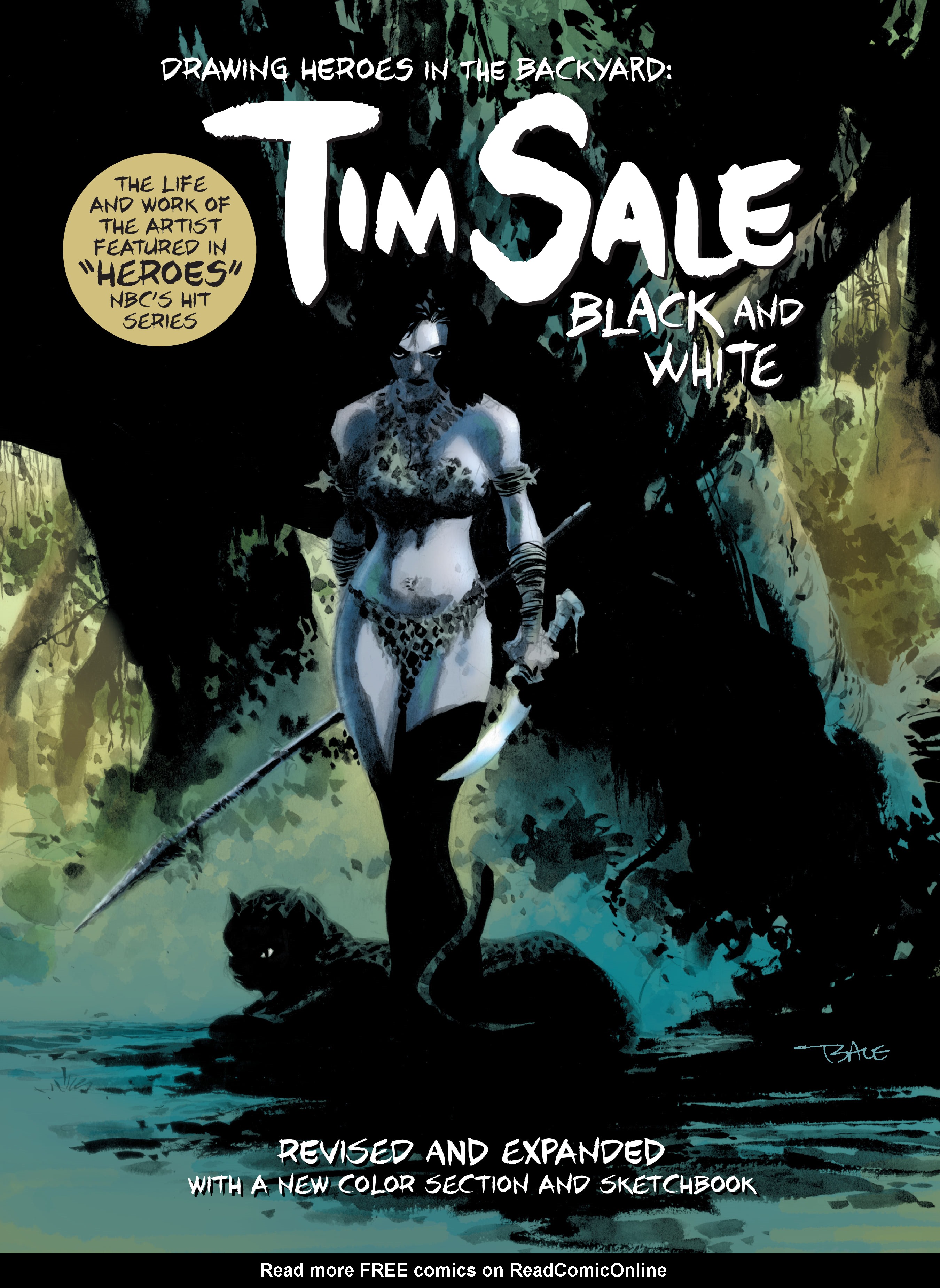 Read online Drawing Heroes in the Backyard: Tim Sale Black and White, Revised and Expanded comic -  Issue # TPB (Part 1) - 1