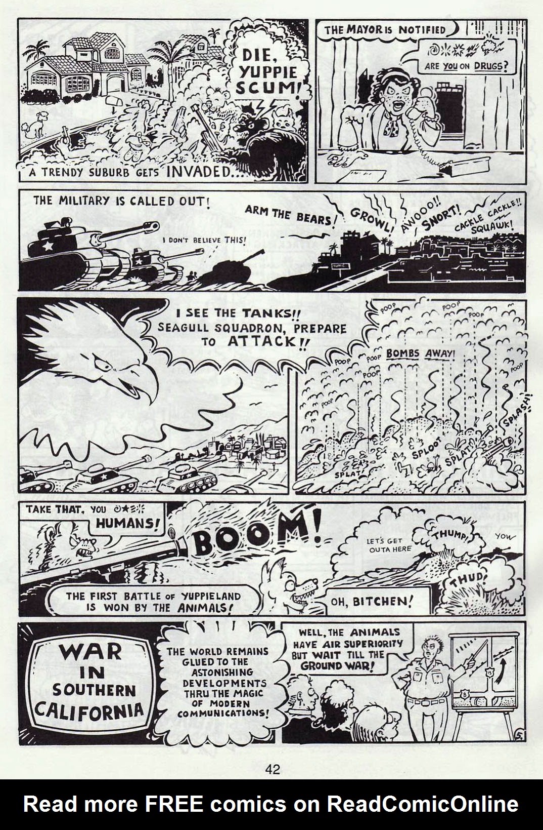 Read online Rip Off Comix comic -  Issue #30 - 44
