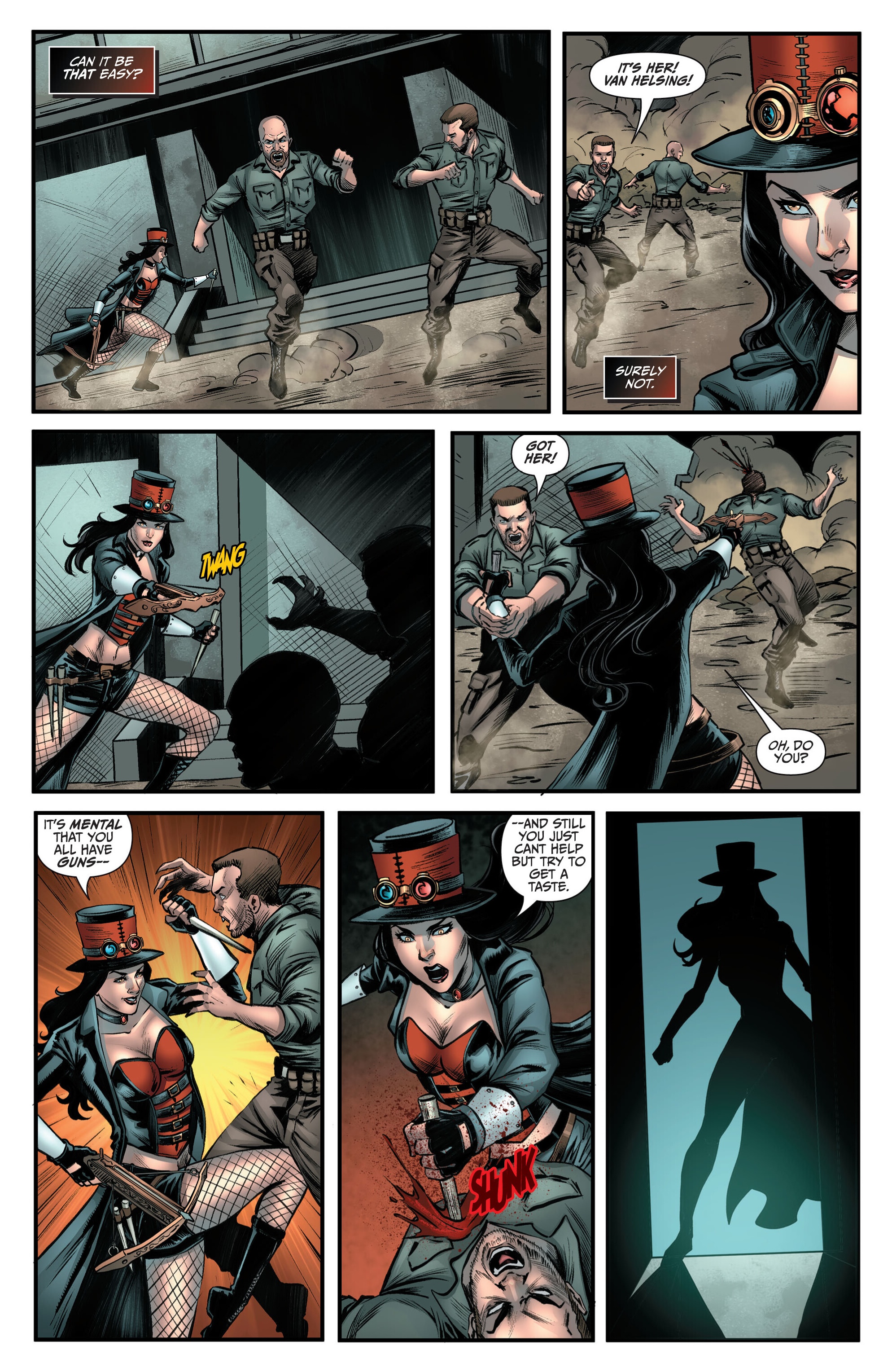 Read online Van Helsing Annual: Bride of the Night comic -  Issue # Full - 21