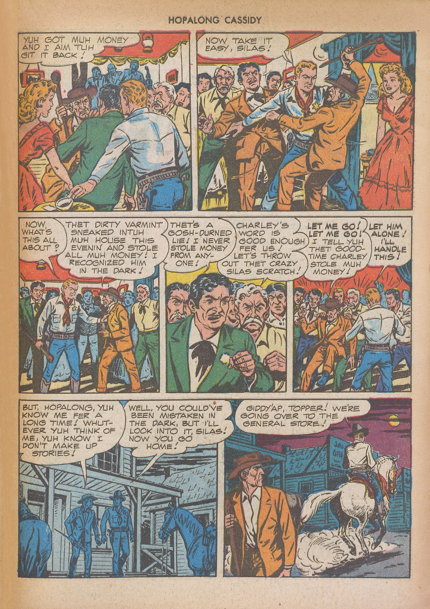 Read online Hopalong Cassidy comic -  Issue #22 - 45