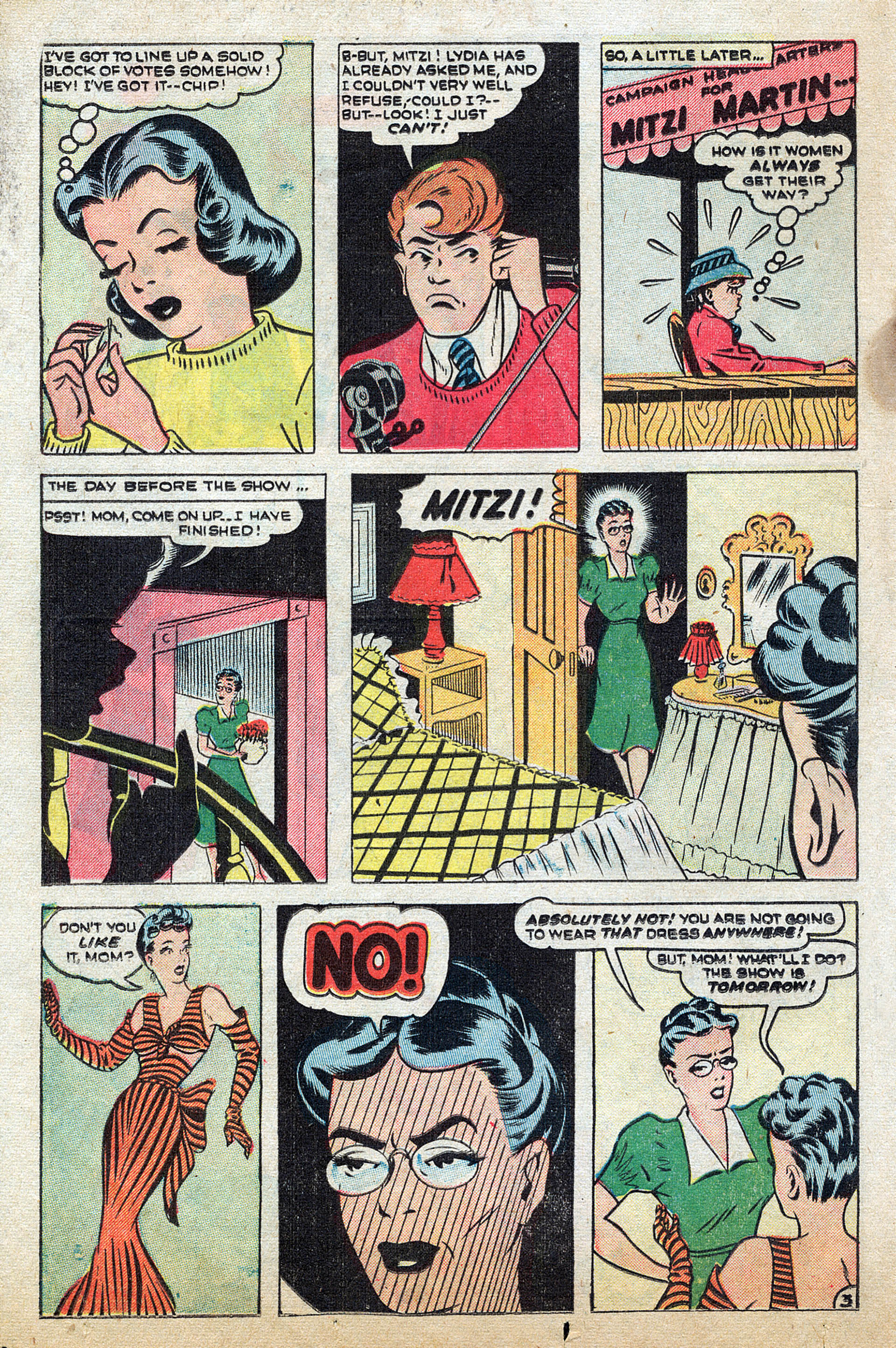 Read online Miss America comic -  Issue #36 - 36
