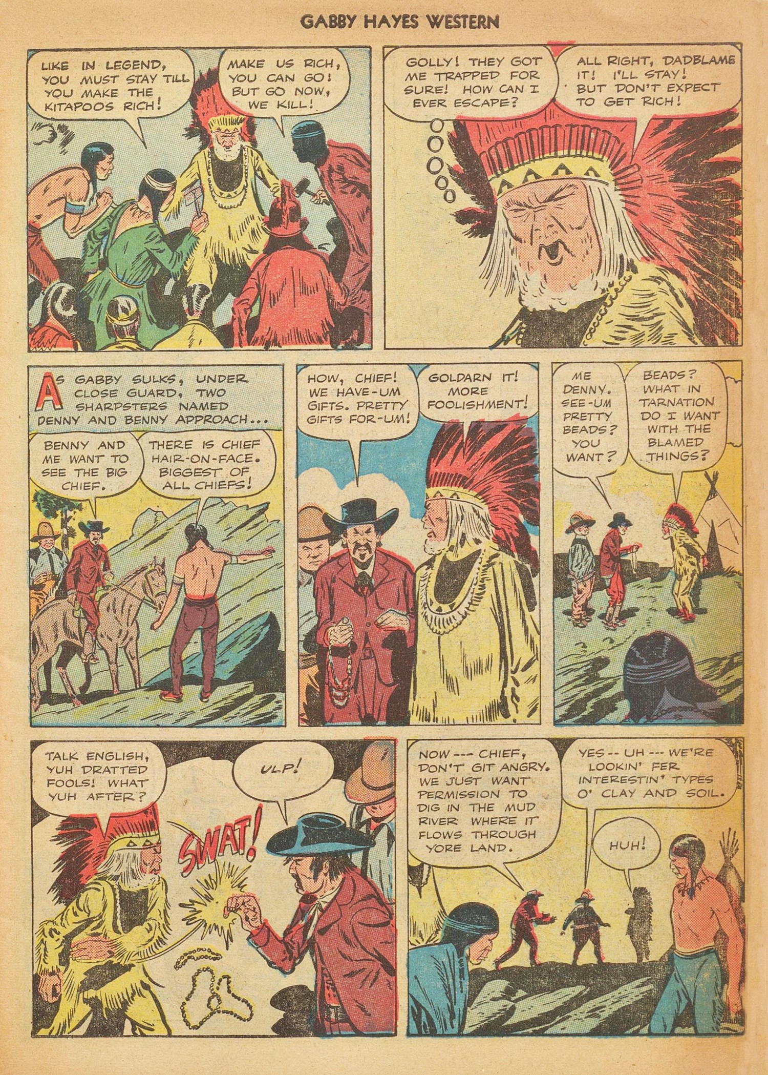 Read online Gabby Hayes Western comic -  Issue #3 - 7