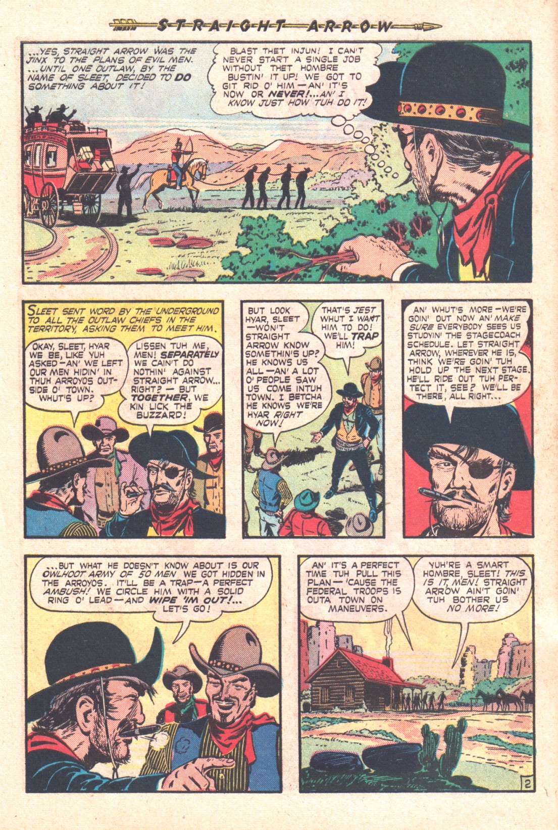 Read online Straight Arrow comic -  Issue #5 - 4