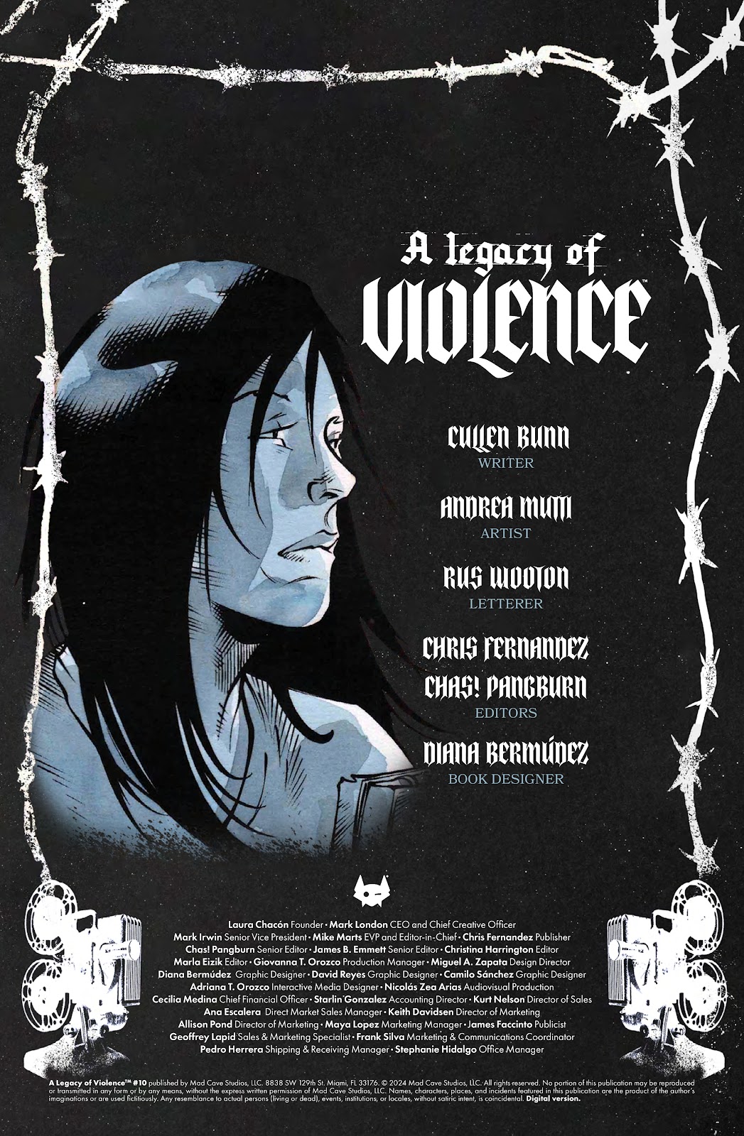 A Legacy of Violence issue 10 - Page 2