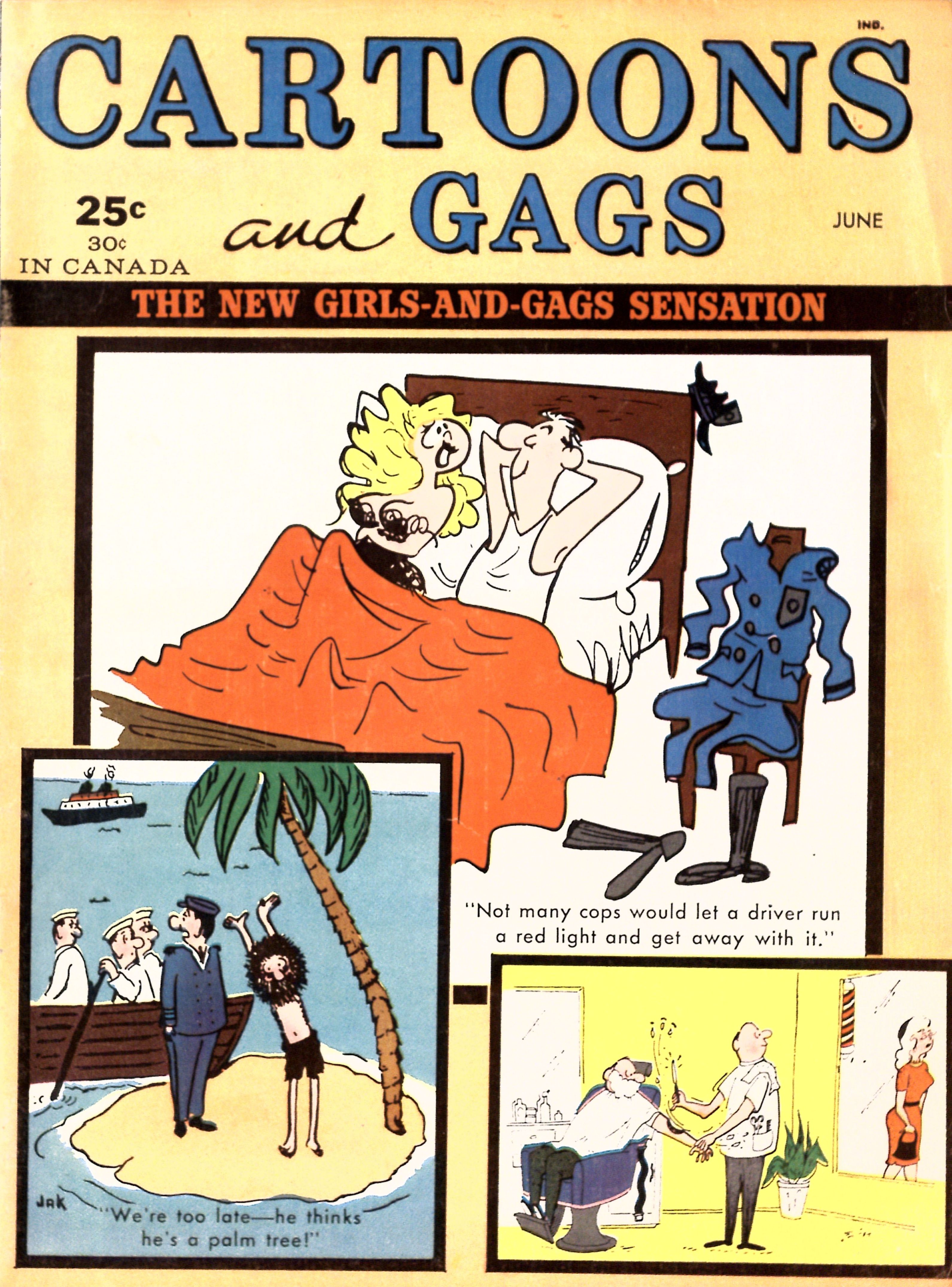Read online Cartoons and Gags comic -  Issue #40 - 1