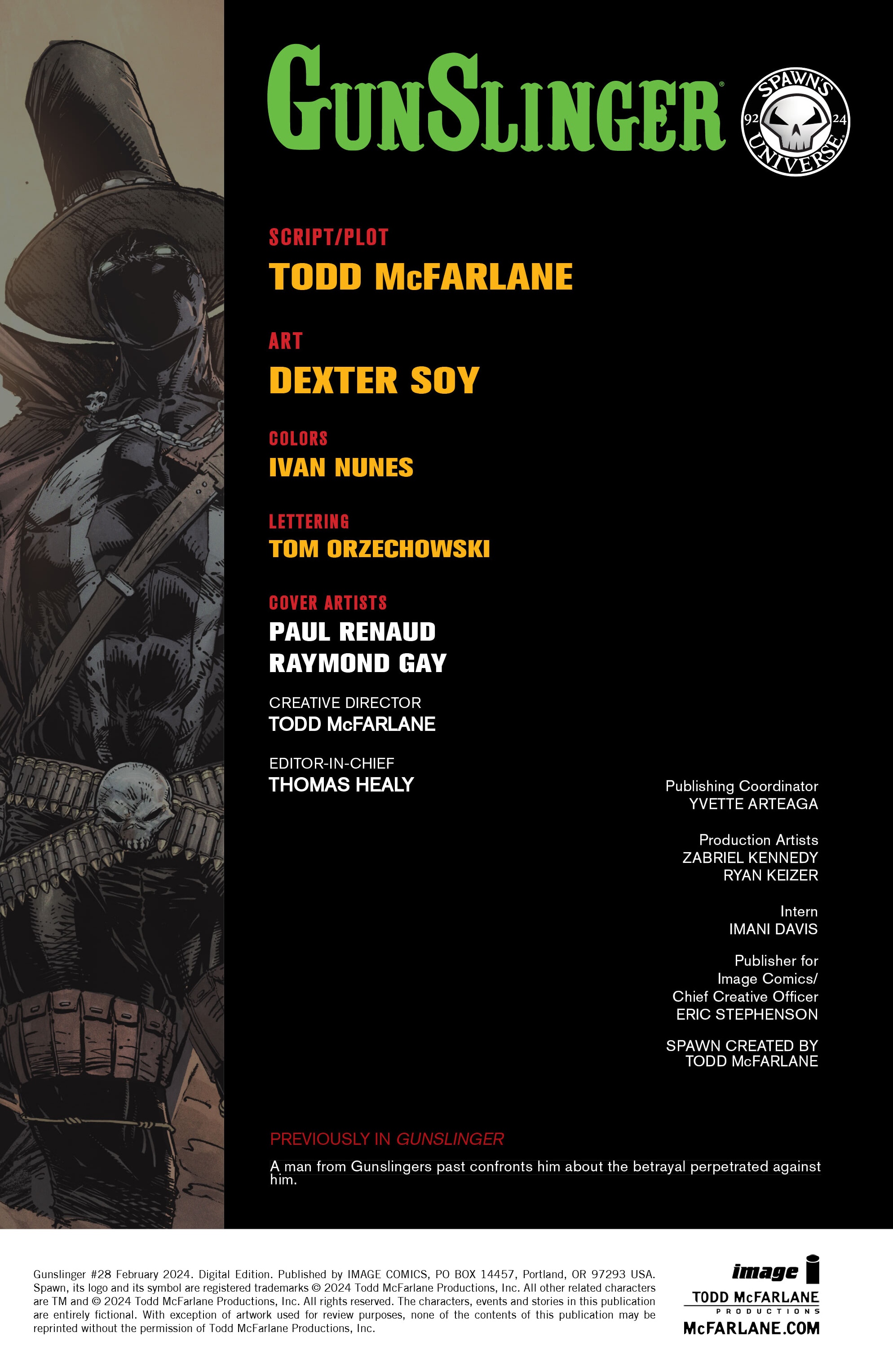 Read online Gunslinger Spawn comic -  Issue #28 - 3
