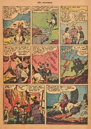 Read online Ken Maynard Western comic -  Issue #8 - 8