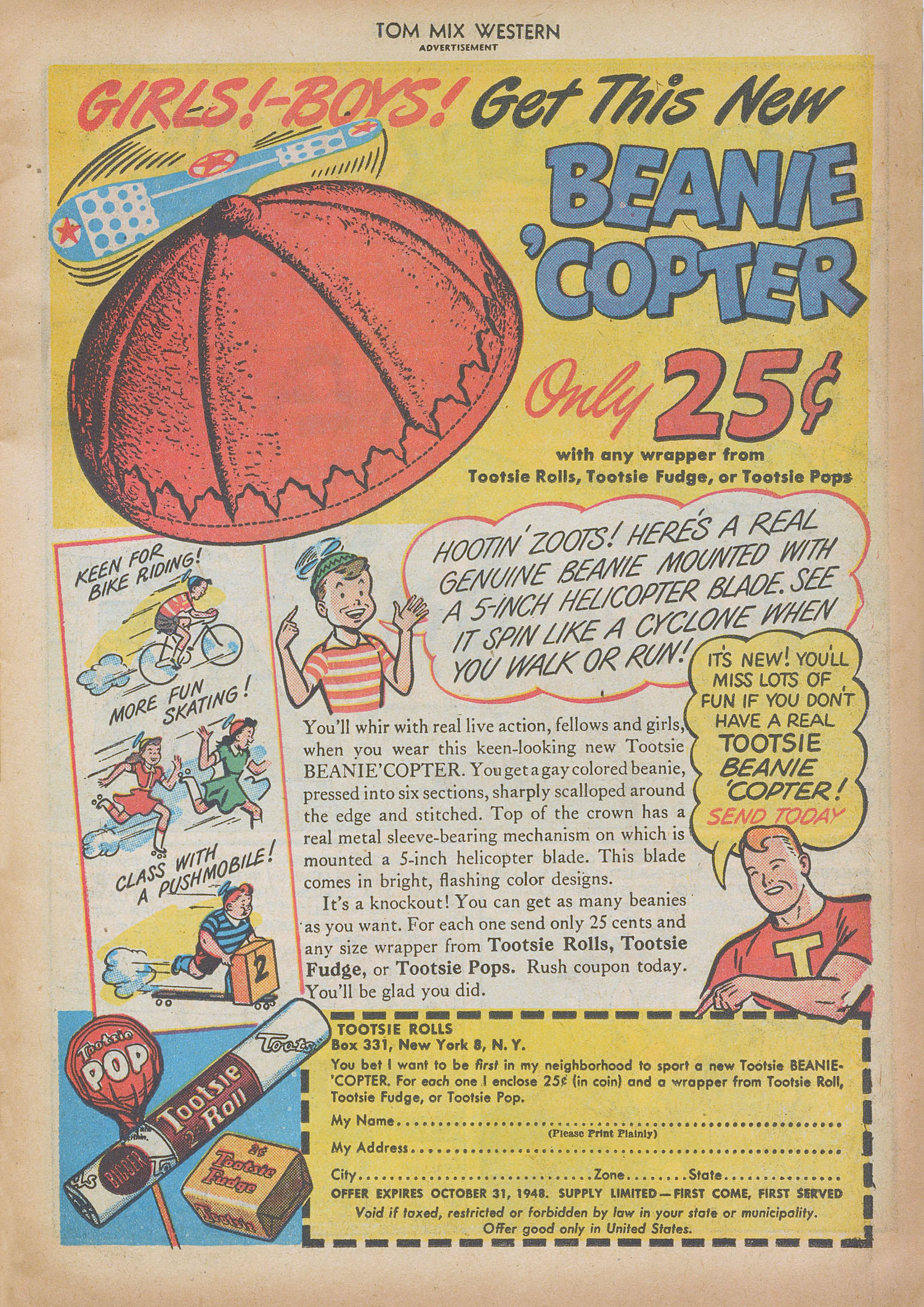 Read online Tom Mix Western (1948) comic -  Issue #9 - 23