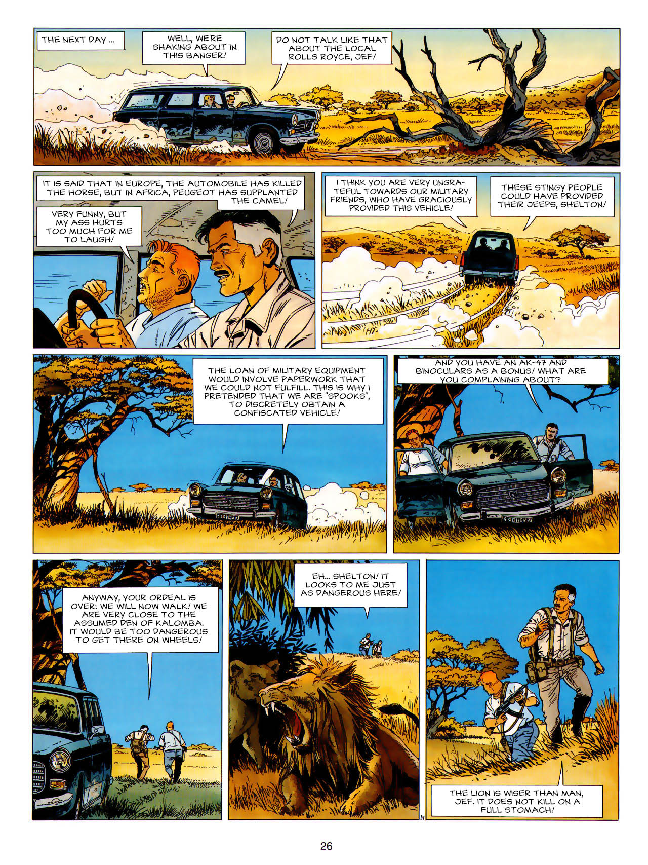 Read online Wayne Shelton comic -  Issue #6 - 29