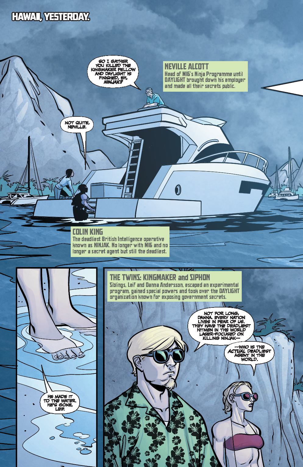 Read online Ninjak: Superkillers comic -  Issue #1 - 6