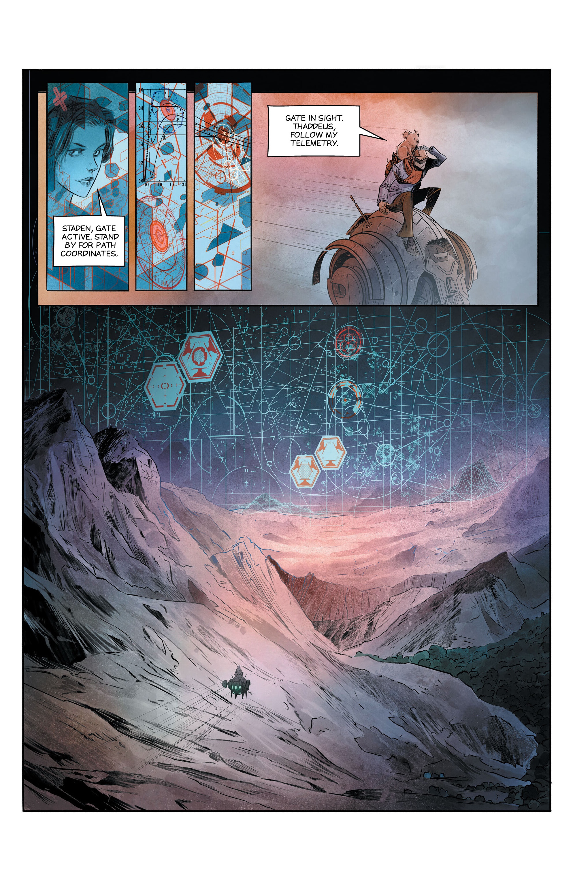 Read online Hexagon Bridge comic -  Issue #4 - 8