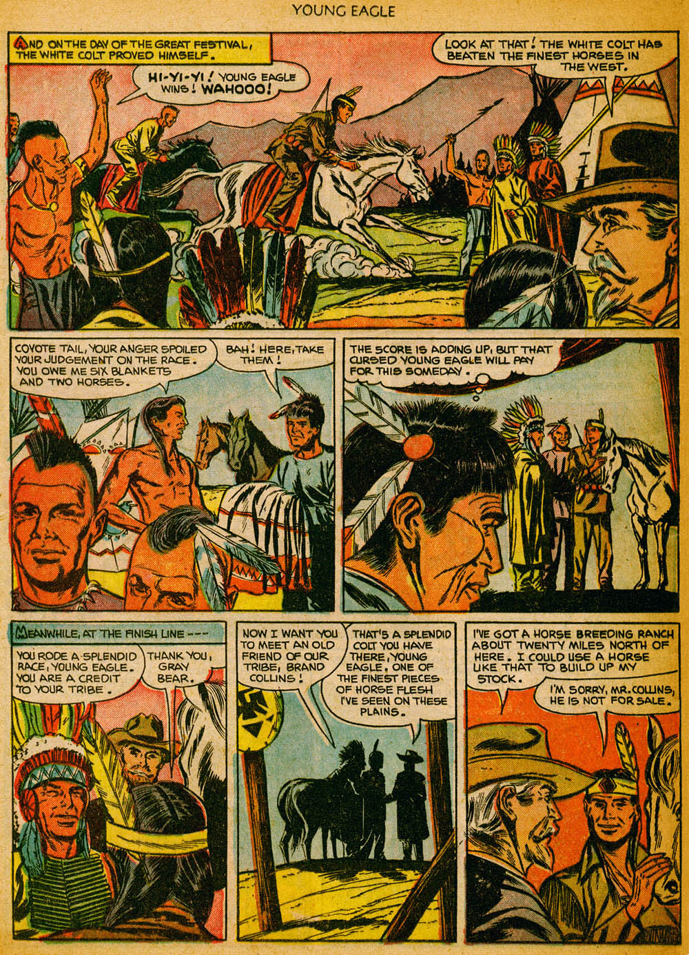 Read online Young Eagle comic -  Issue #10 - 30