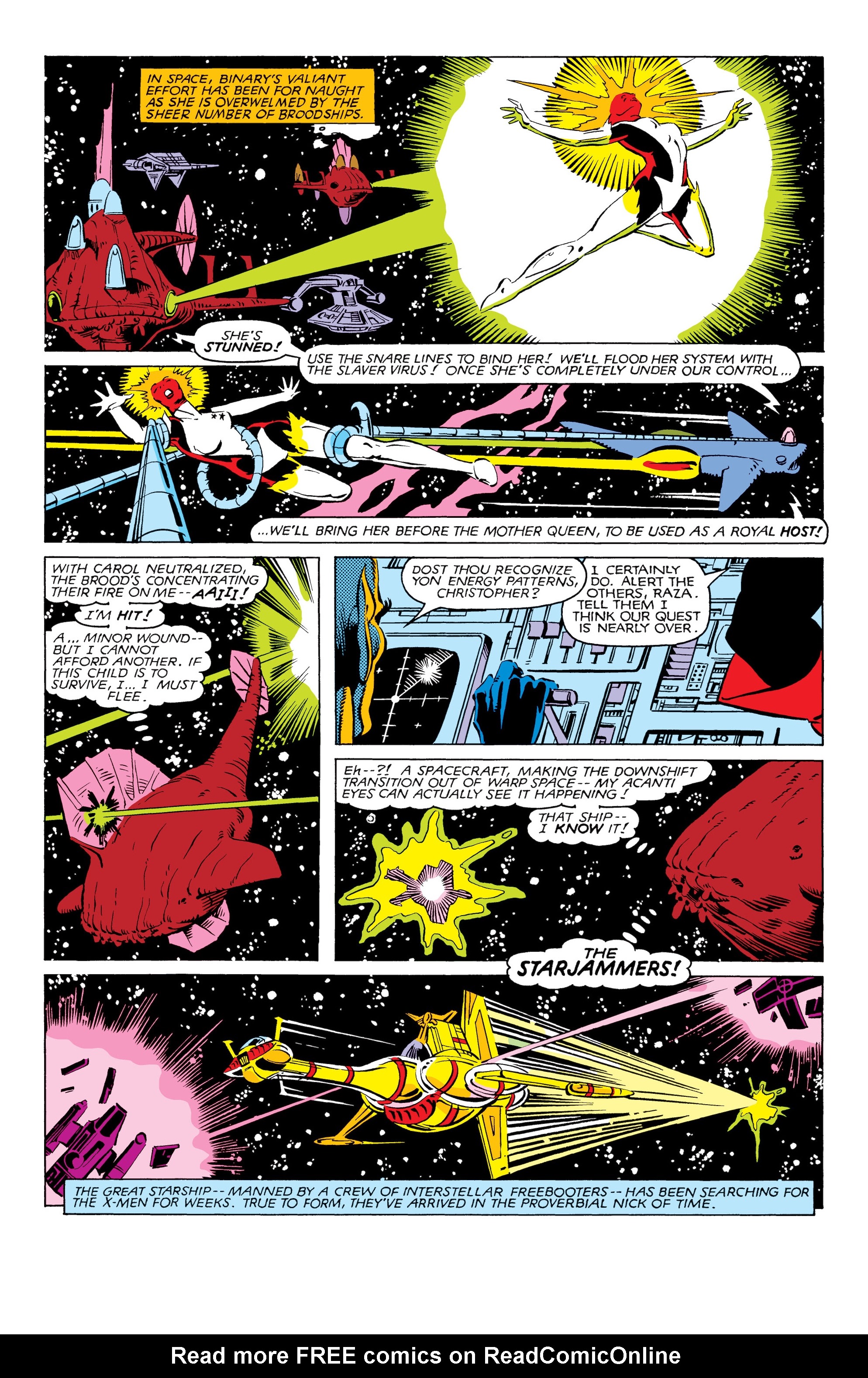 Read online X-Men Epic Collection: the Brood Saga comic -  Issue # TPB (Part 4) - 2