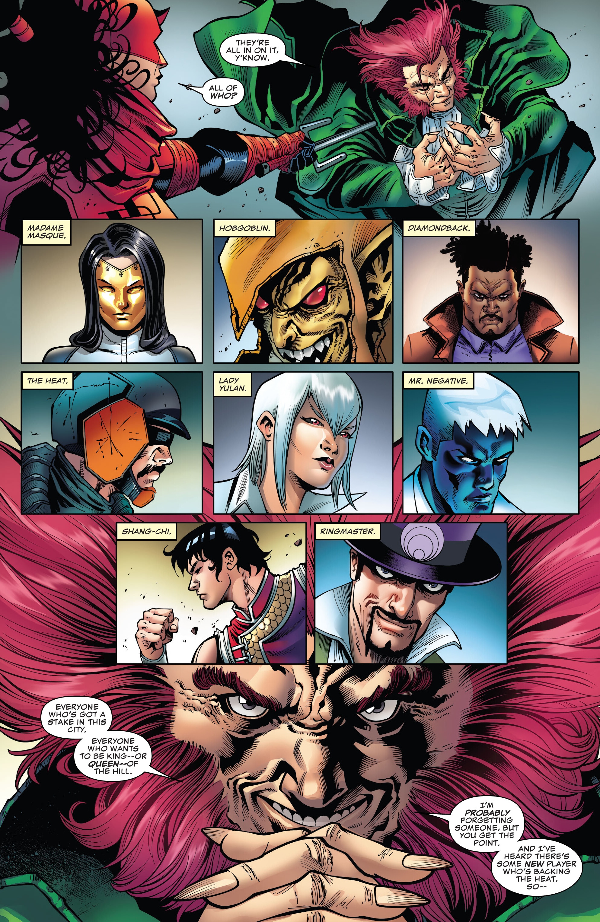 Read online Daredevil: Gang War comic -  Issue #1 - 23