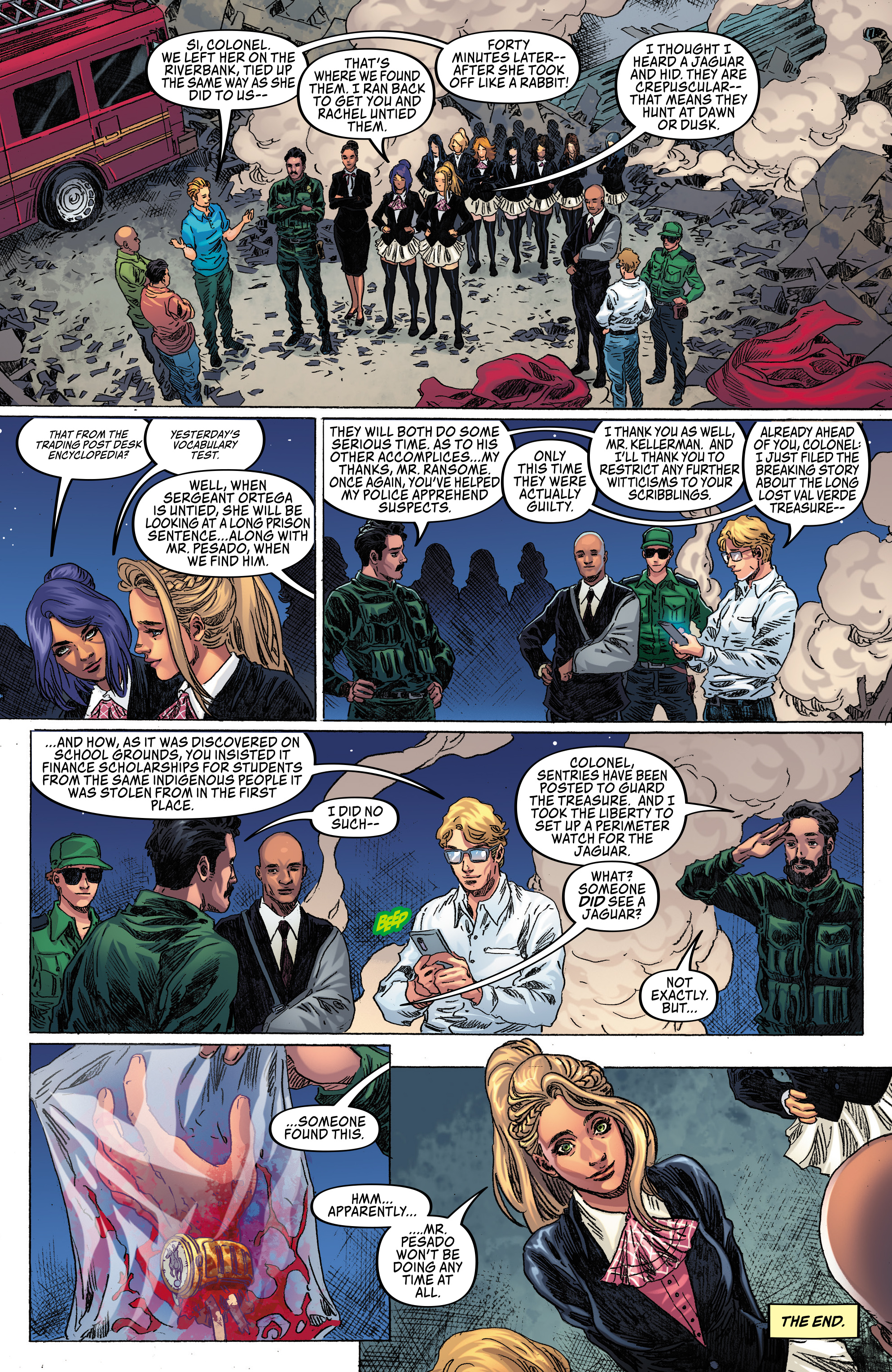 Read online Sheena Queen of the Jungle: Fatal Exams comic -  Issue #5 - 30