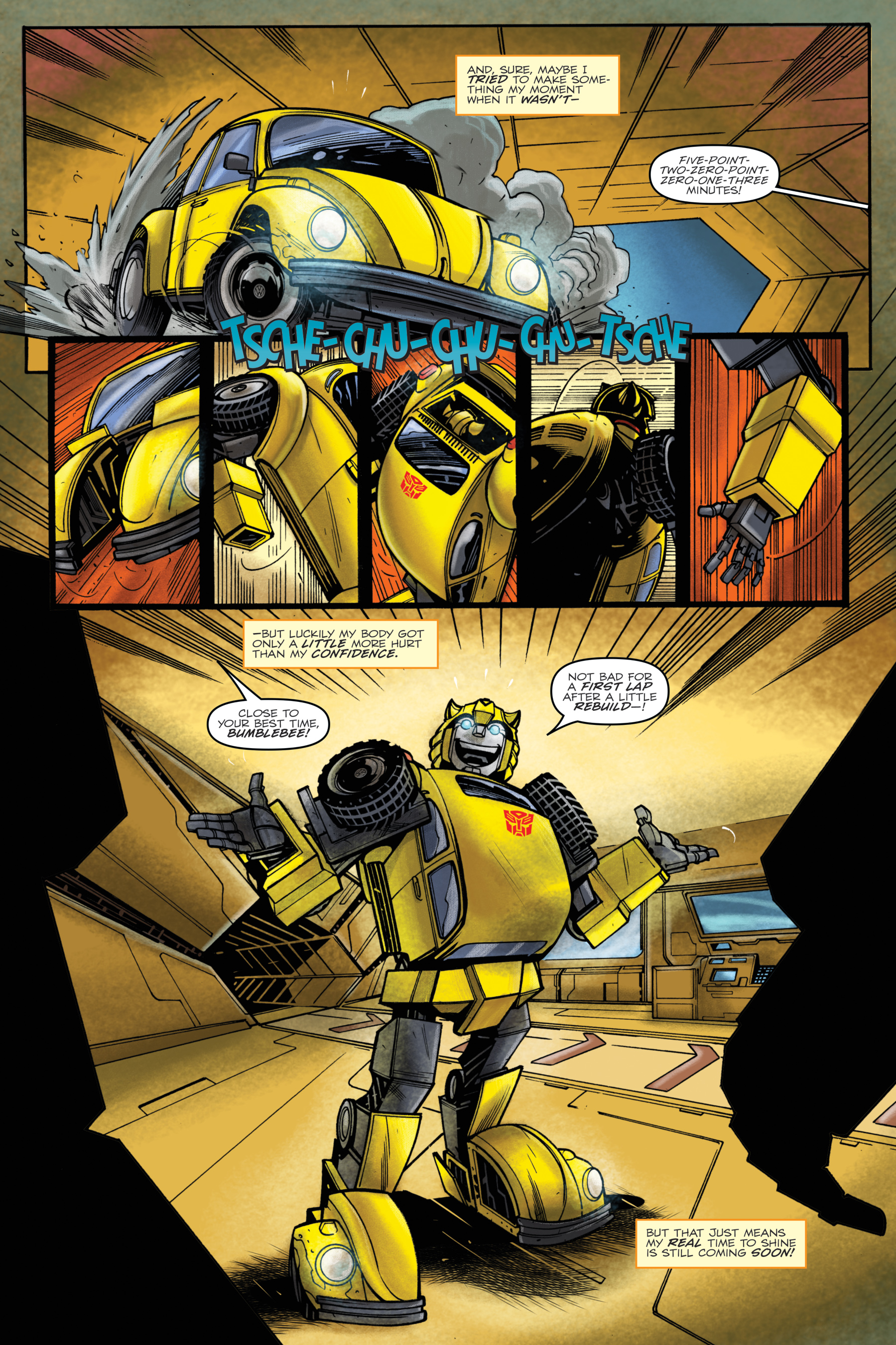 Read online Transformers: Bumblebee - Win If You Dare comic -  Issue # TPB - 7