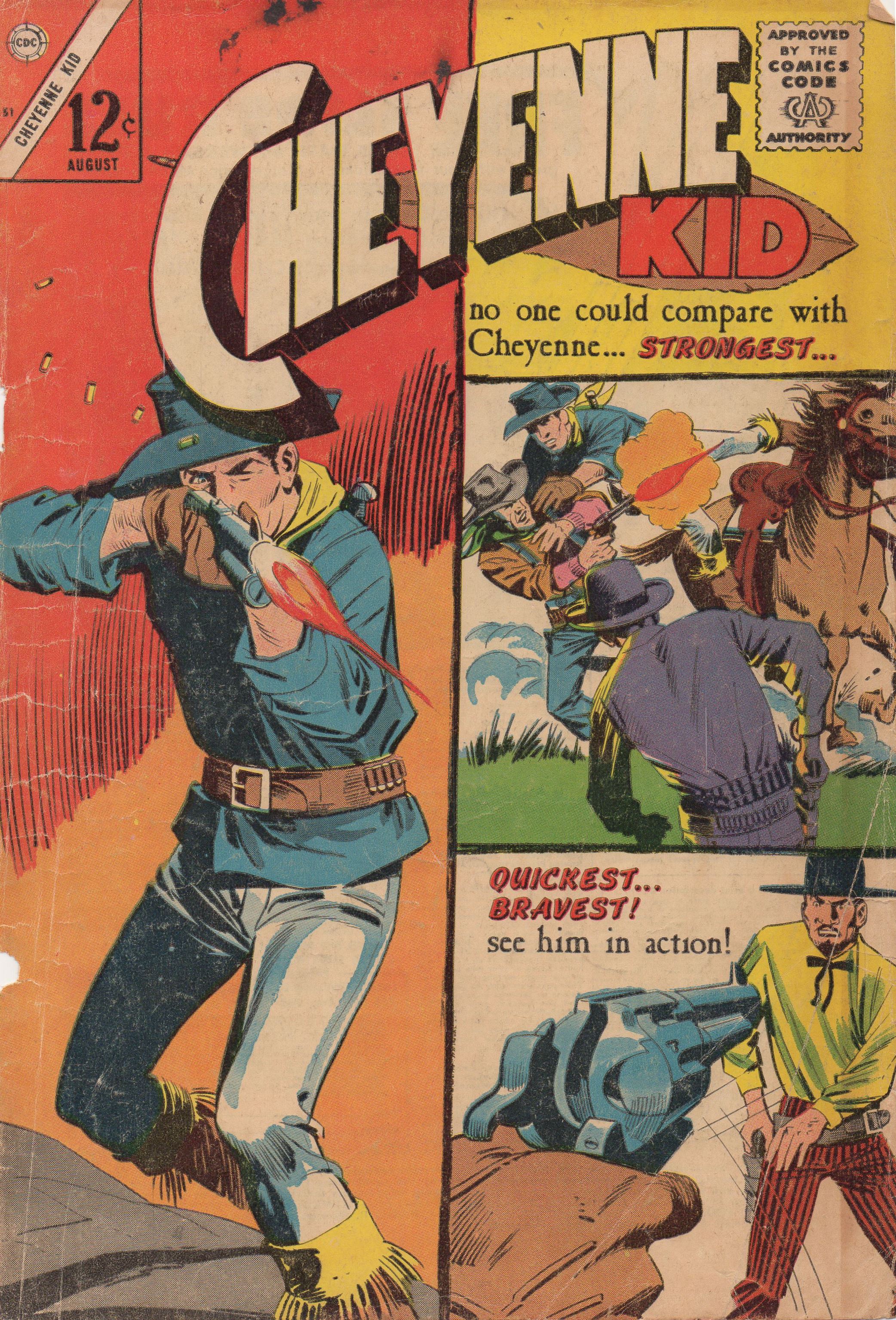 Read online Cheyenne Kid comic -  Issue #51 - 1