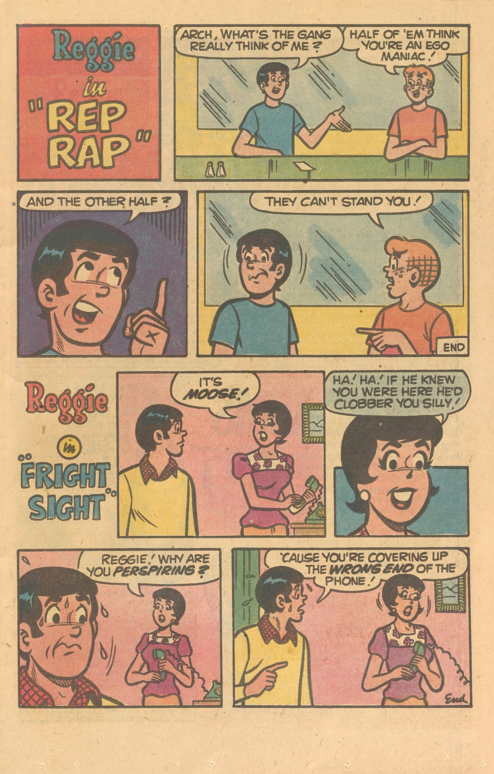 Read online Reggie's Wise Guy Jokes comic -  Issue #44 - 11