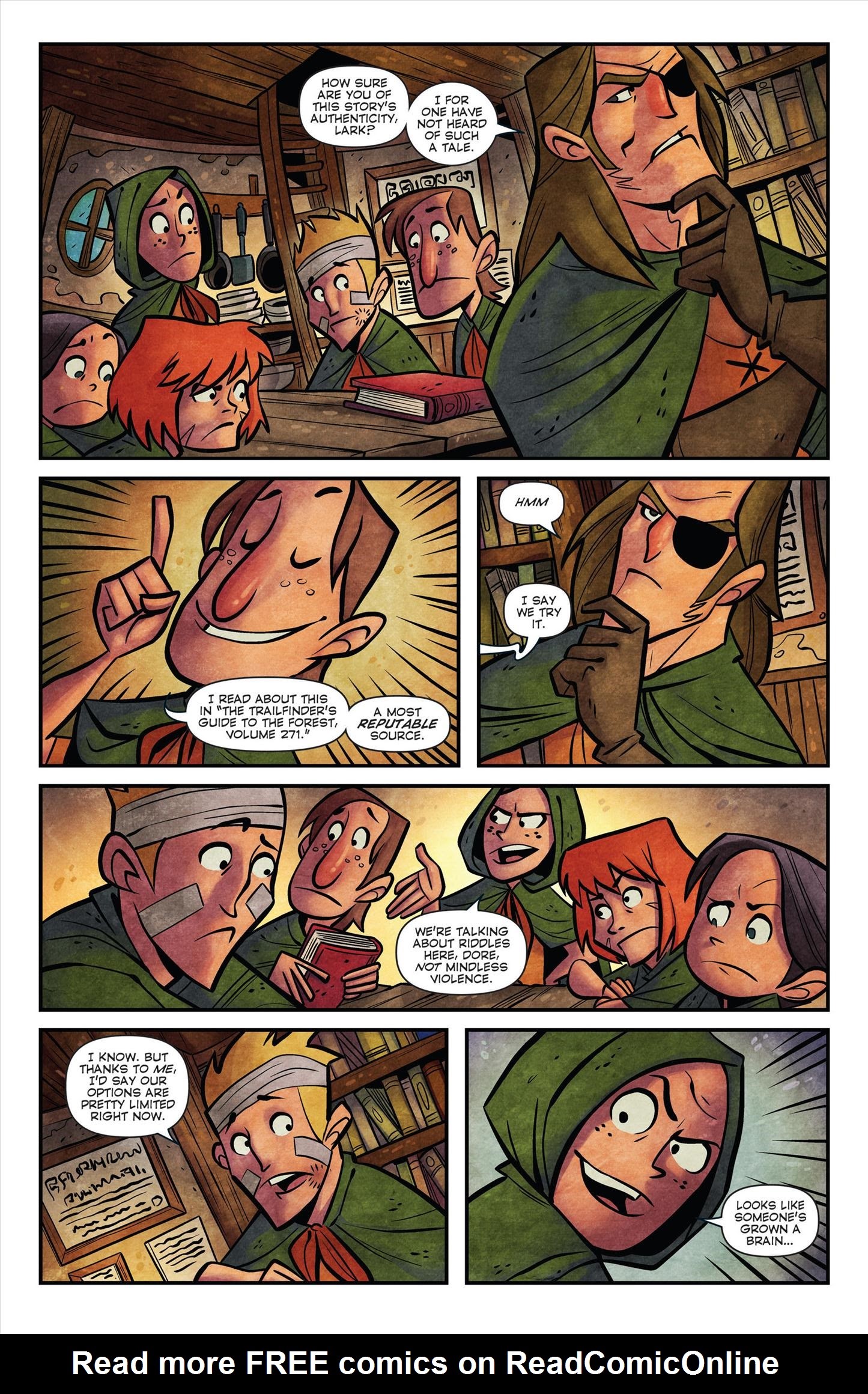 Read online Lookouts comic -  Issue #5 - 9