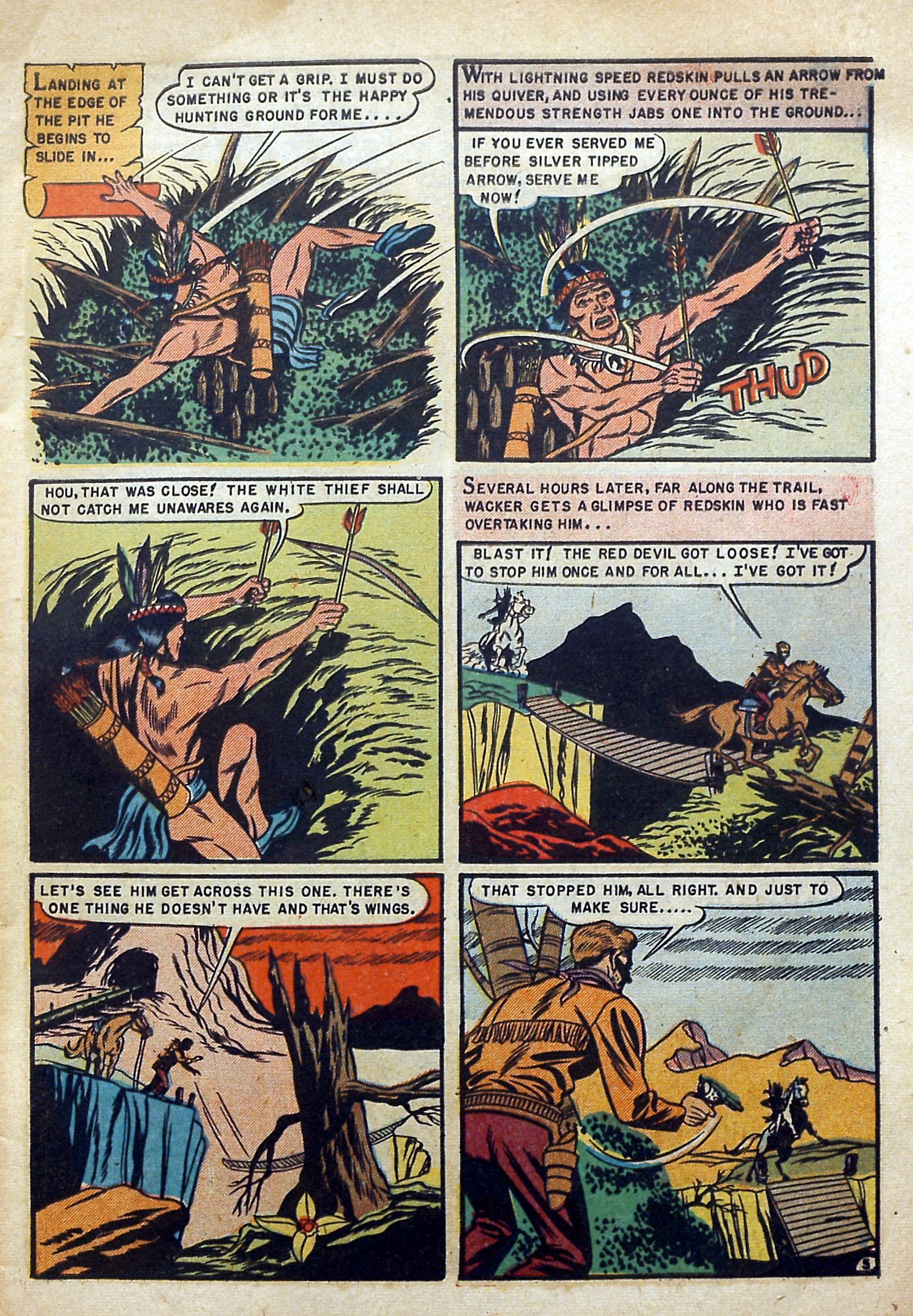 Read online Redskin comic -  Issue #3 - 7