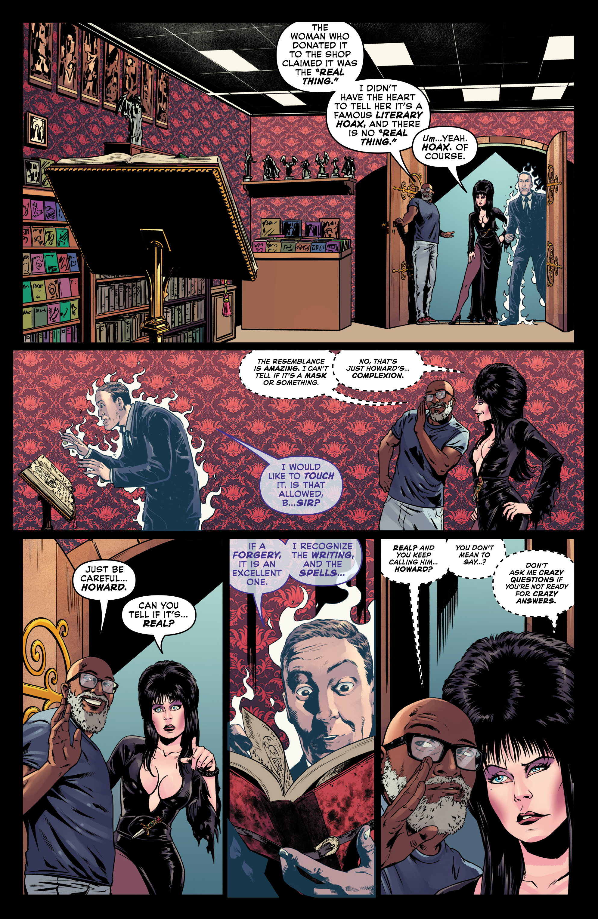 Read online Elvira Meets H.P. Lovecraft comic -  Issue #1 - 19