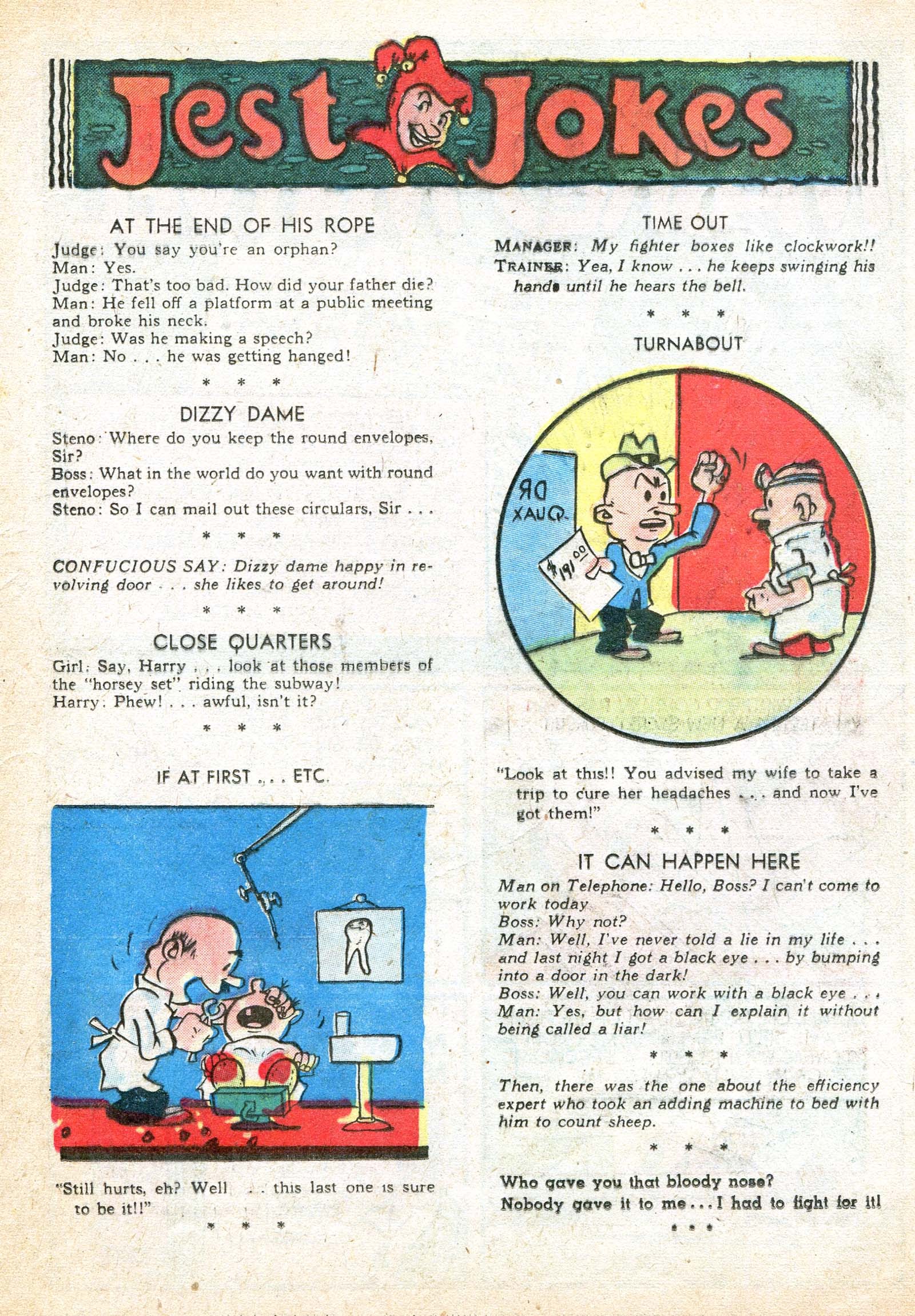 Read online Masked Marvel comic -  Issue #3 - 33