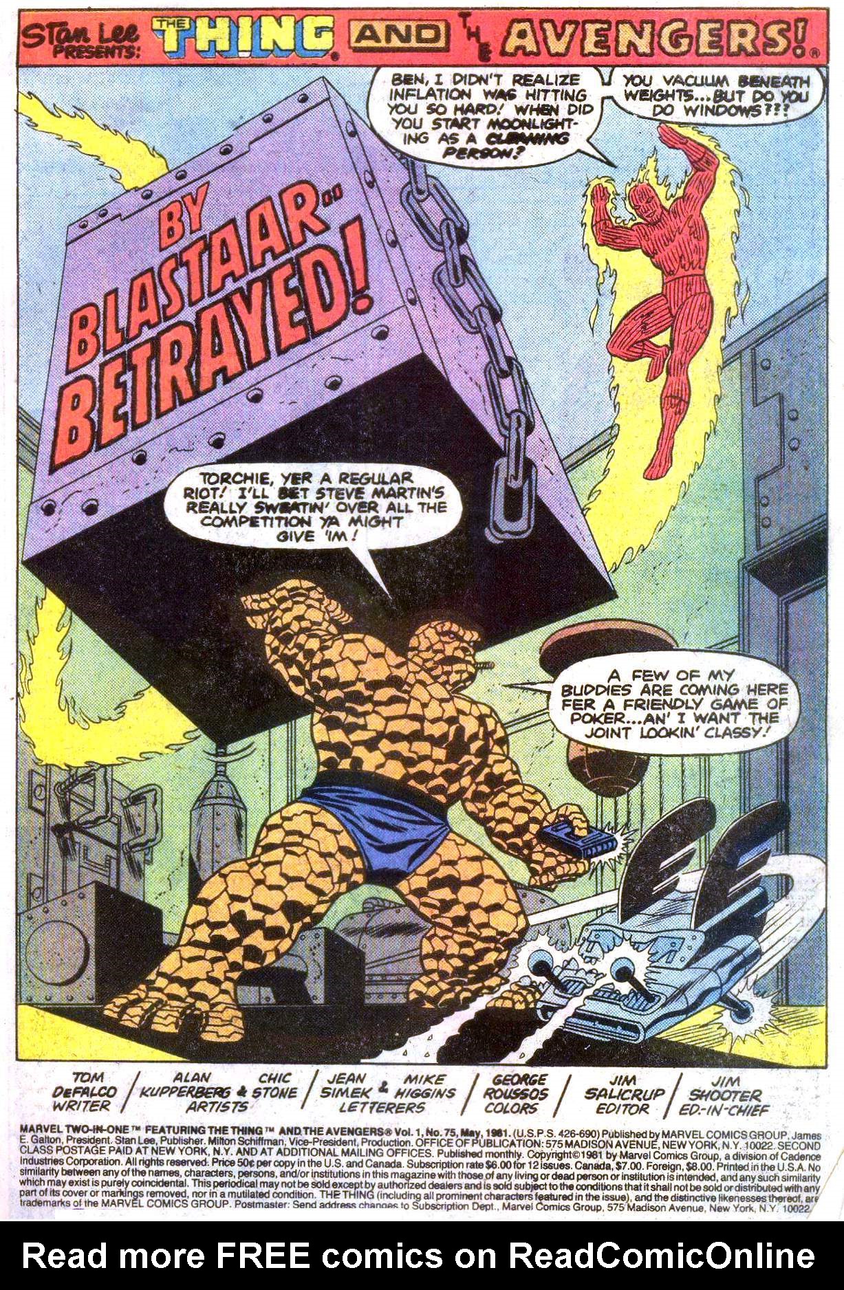 Read online Marvel Two-In-One comic -  Issue #75 - 3