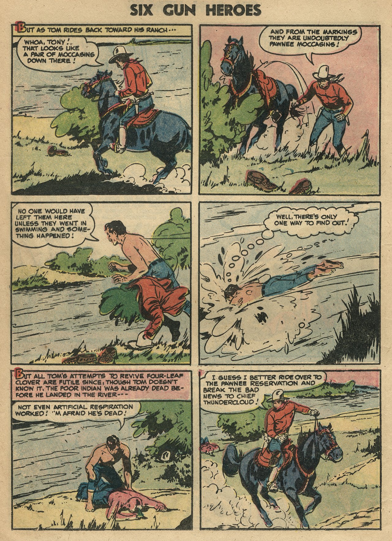 Read online Six-Gun Heroes comic -  Issue #35 - 24