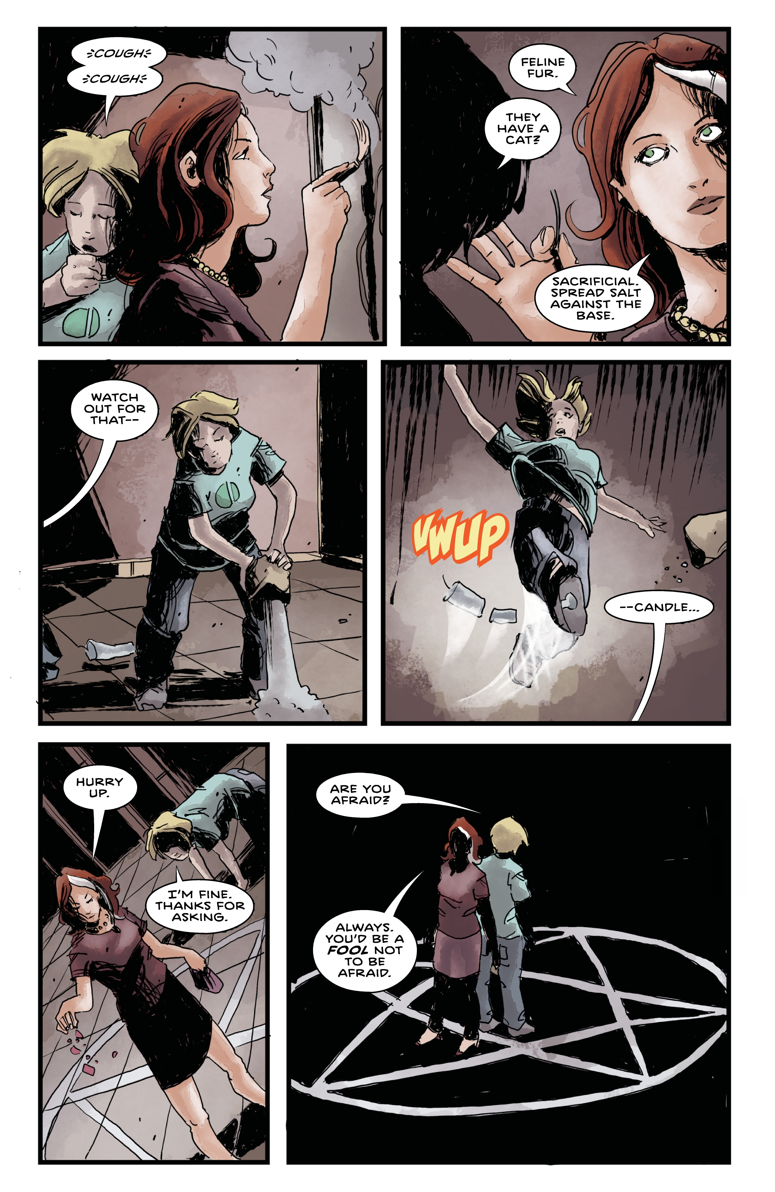 Read online The Case of the Bleeding Wall comic -  Issue #3 - 11