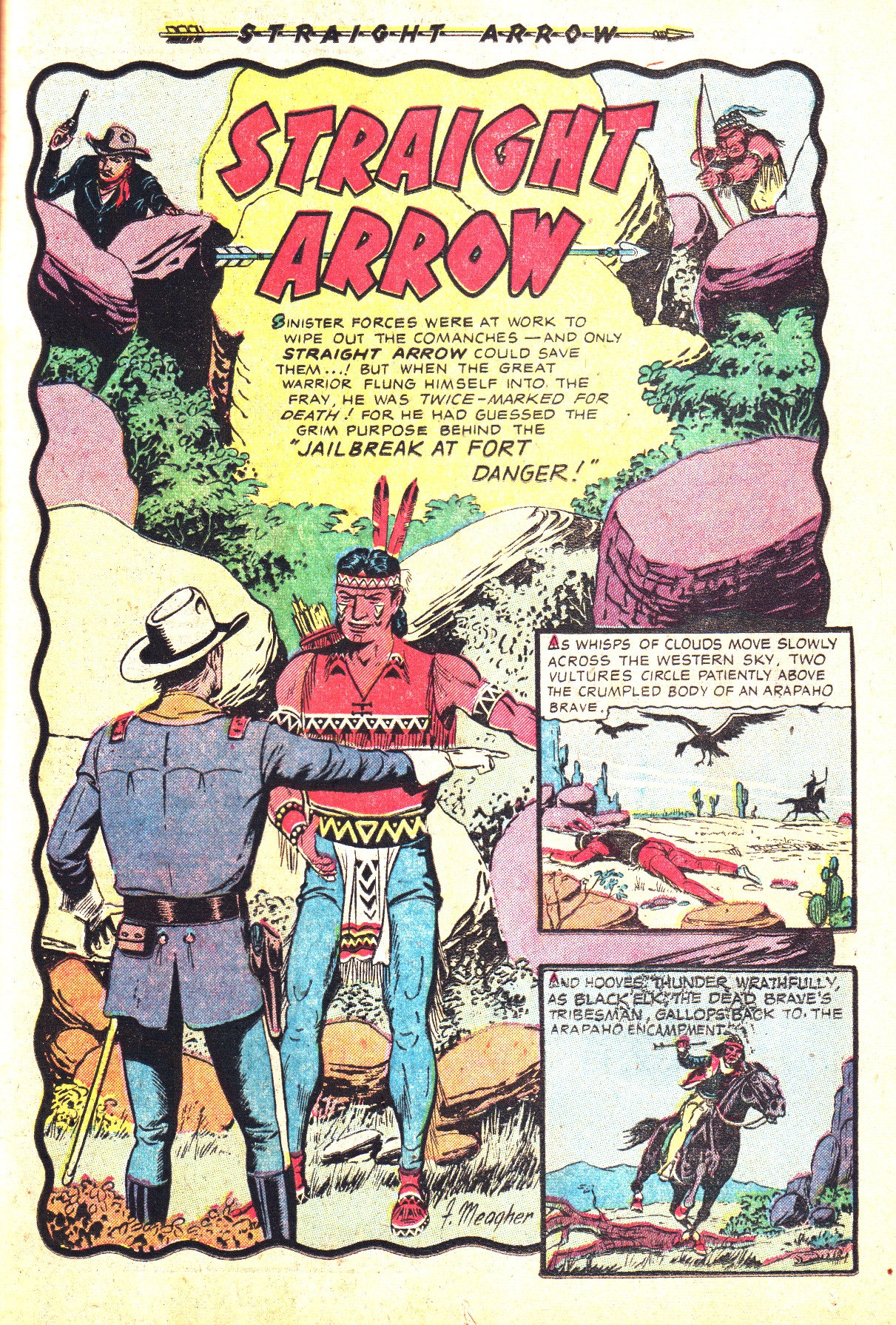Read online Straight Arrow comic -  Issue #33 - 11