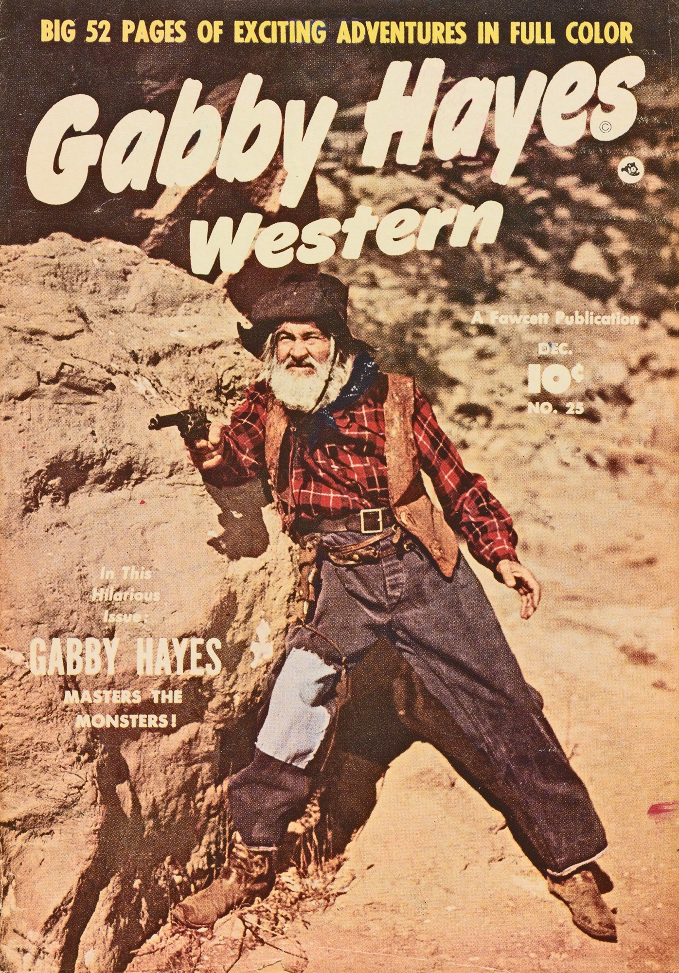 Read online Gabby Hayes Western comic -  Issue #25 - 1