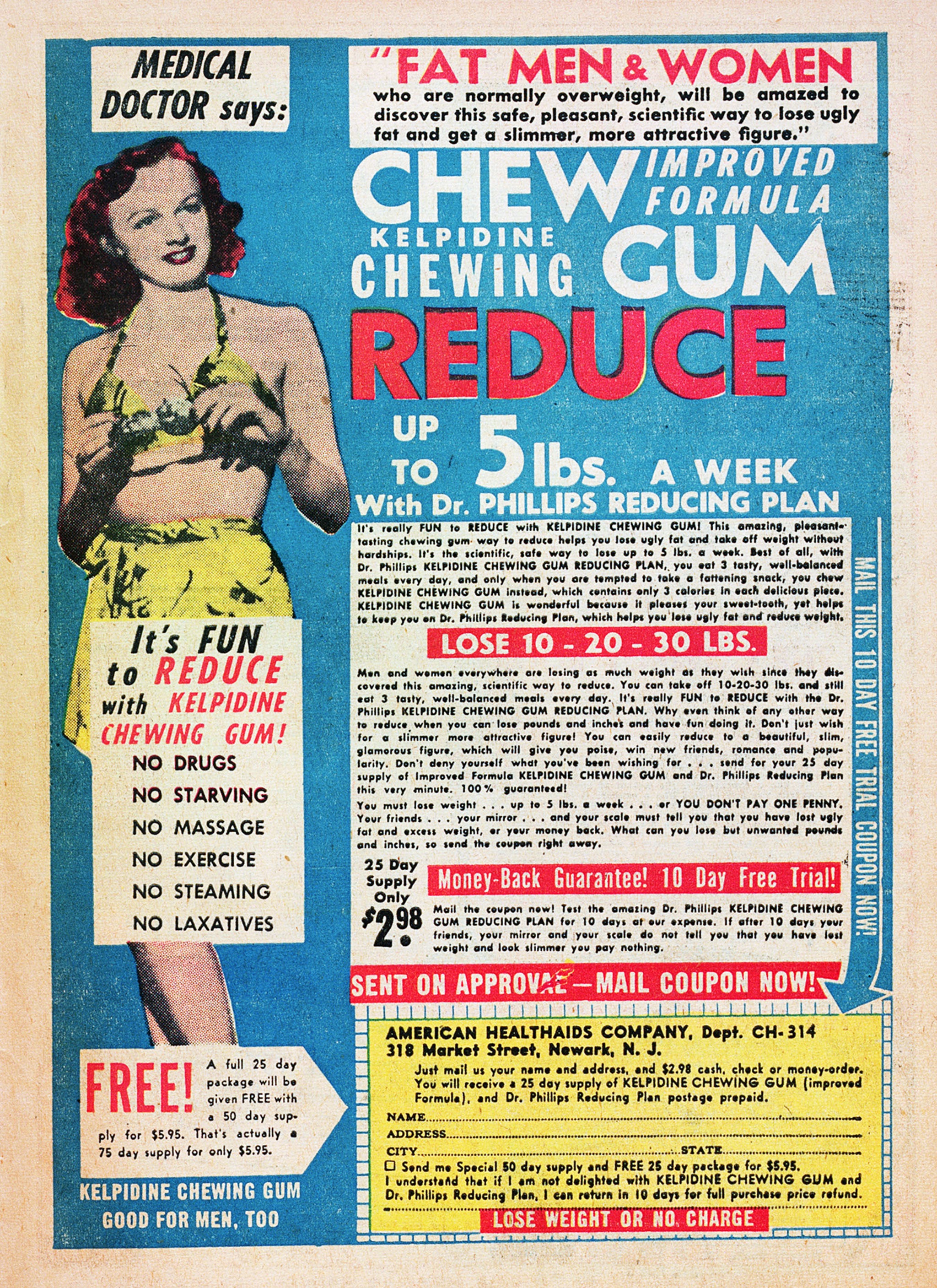 Read online Girl Comics (1949) comic -  Issue #10 - 33