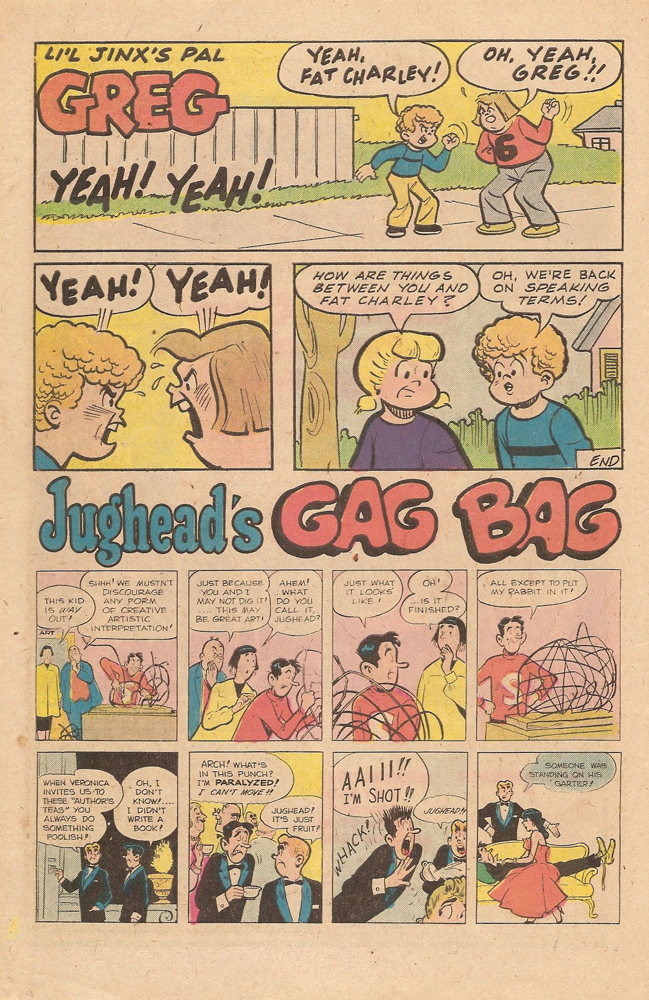 Read online Jughead's Jokes comic -  Issue #52 - 10