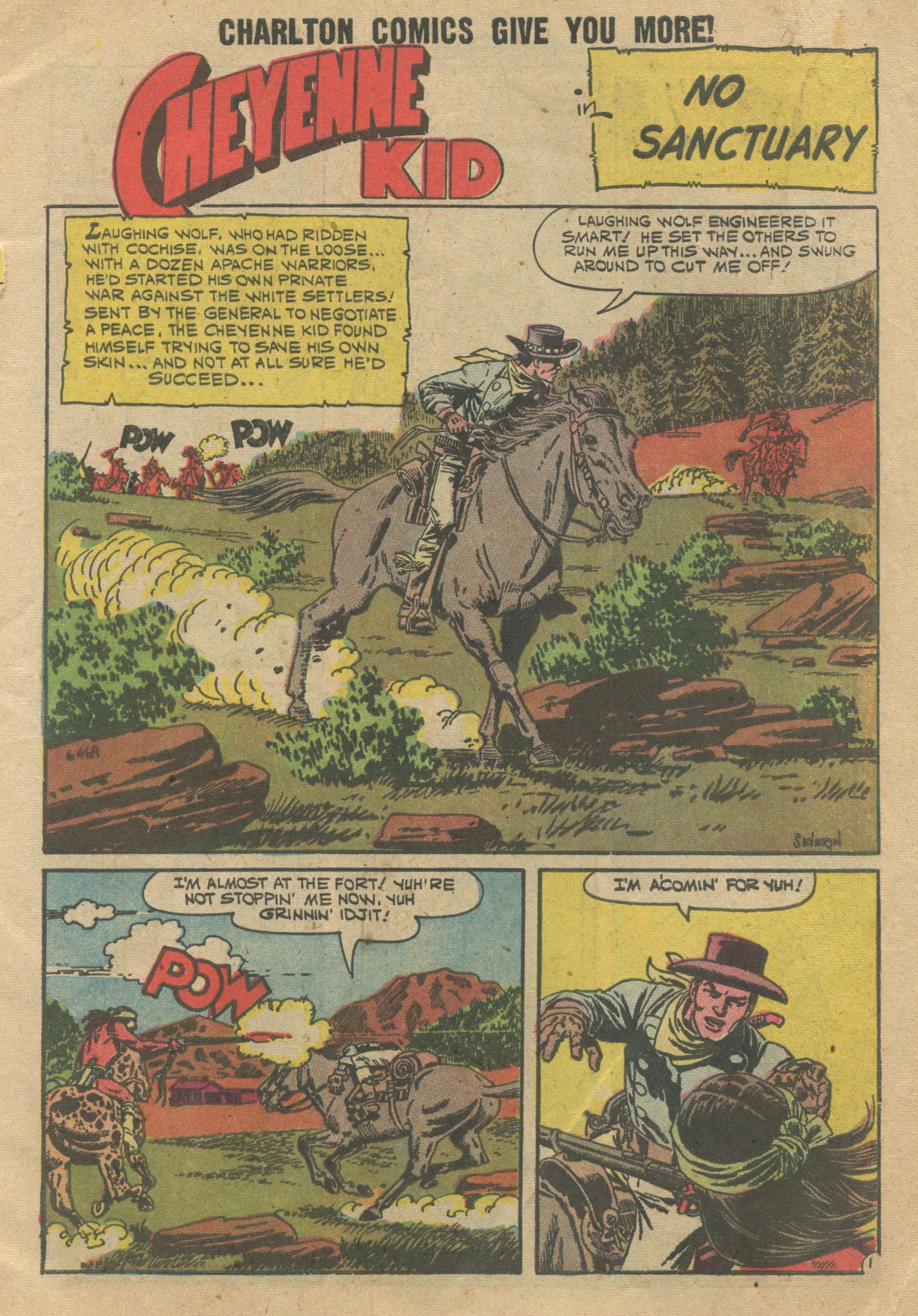 Read online Cheyenne Kid comic -  Issue #24 - 3