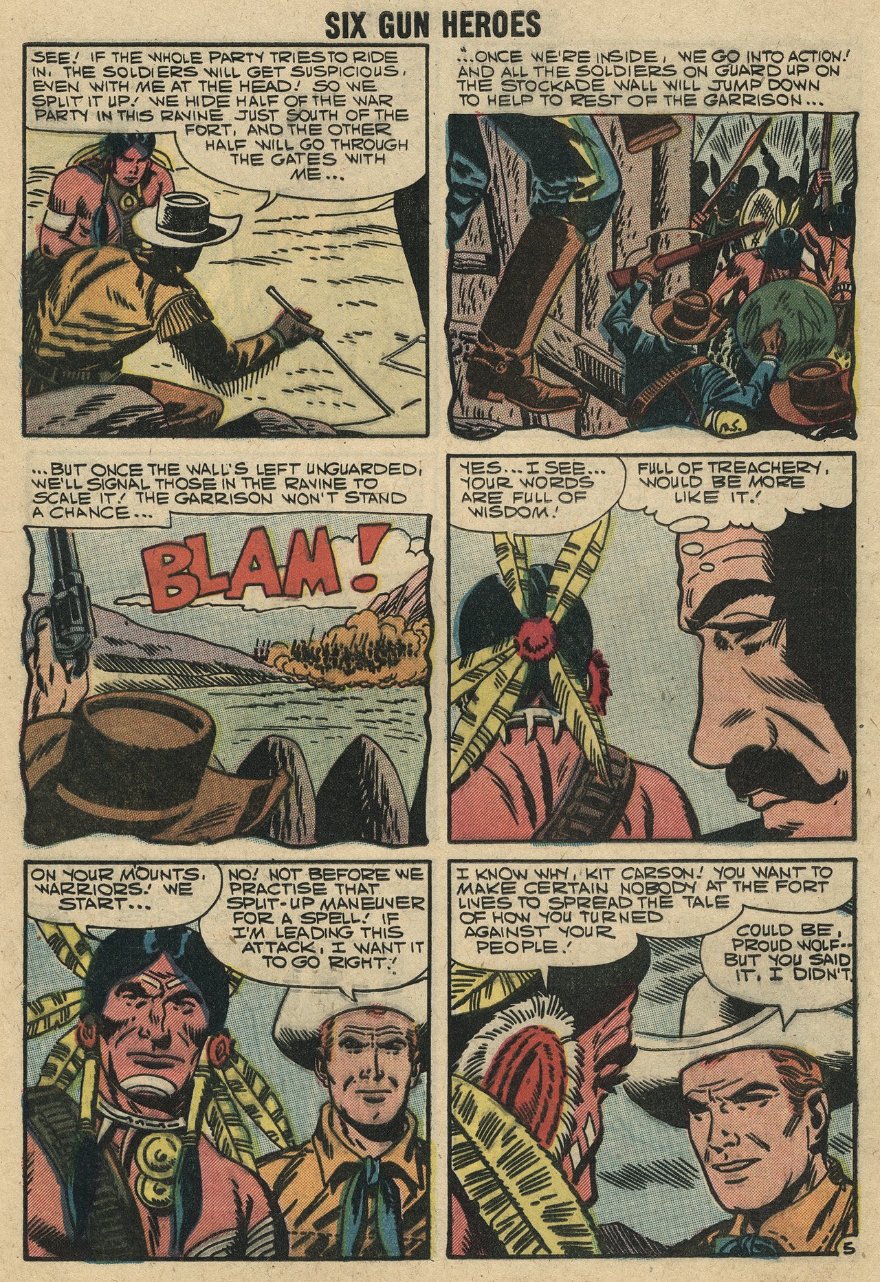 Read online Six-Gun Heroes comic -  Issue #45 - 8