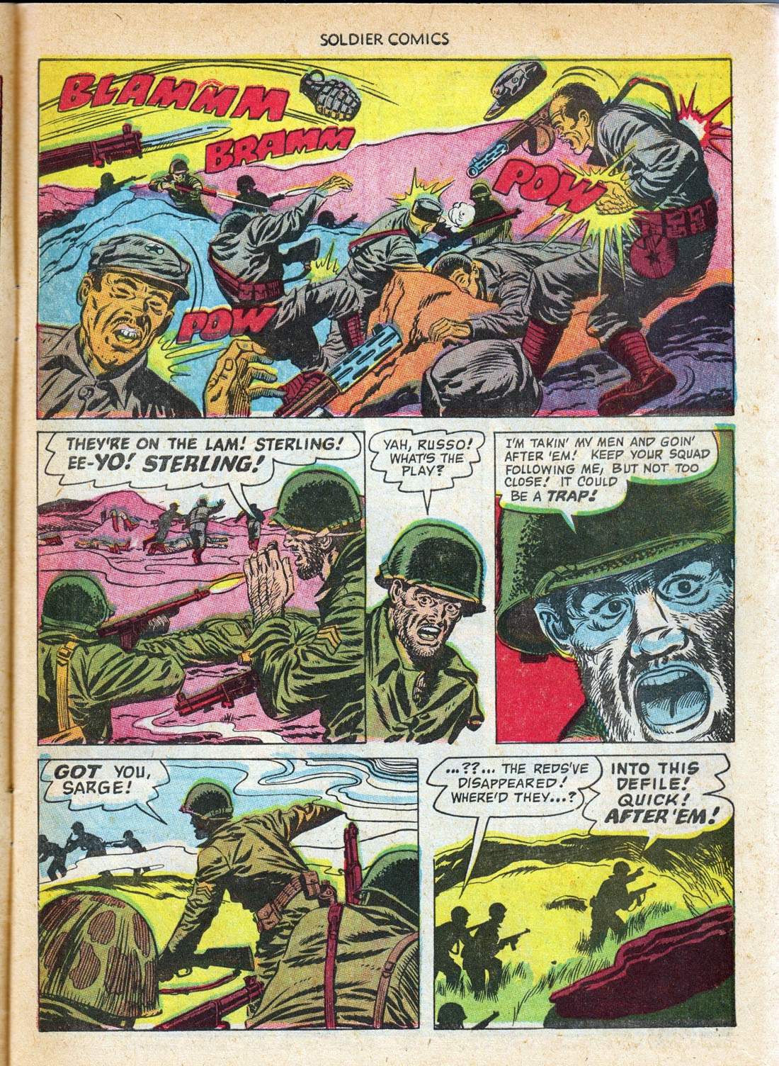 Read online Soldier Comics comic -  Issue #7 - 7