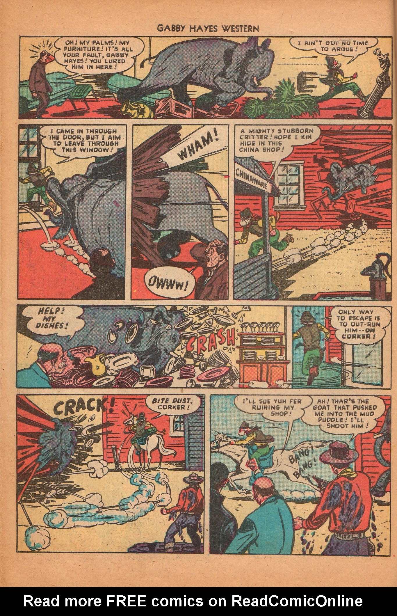 Read online Gabby Hayes Western comic -  Issue #7 - 6