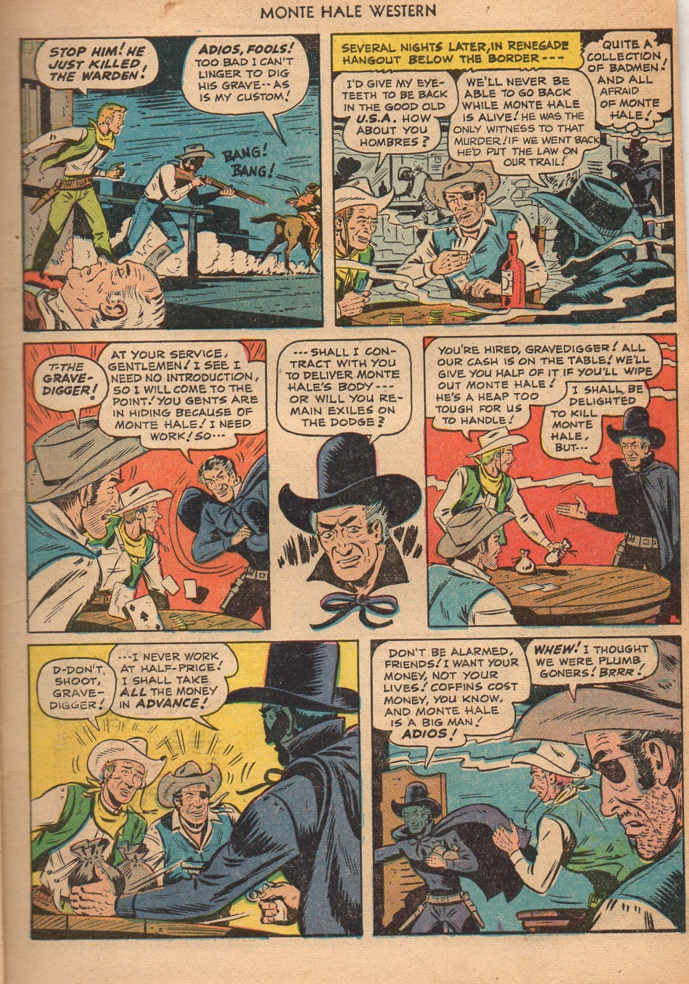 Read online Monte Hale Western comic -  Issue #51 - 7