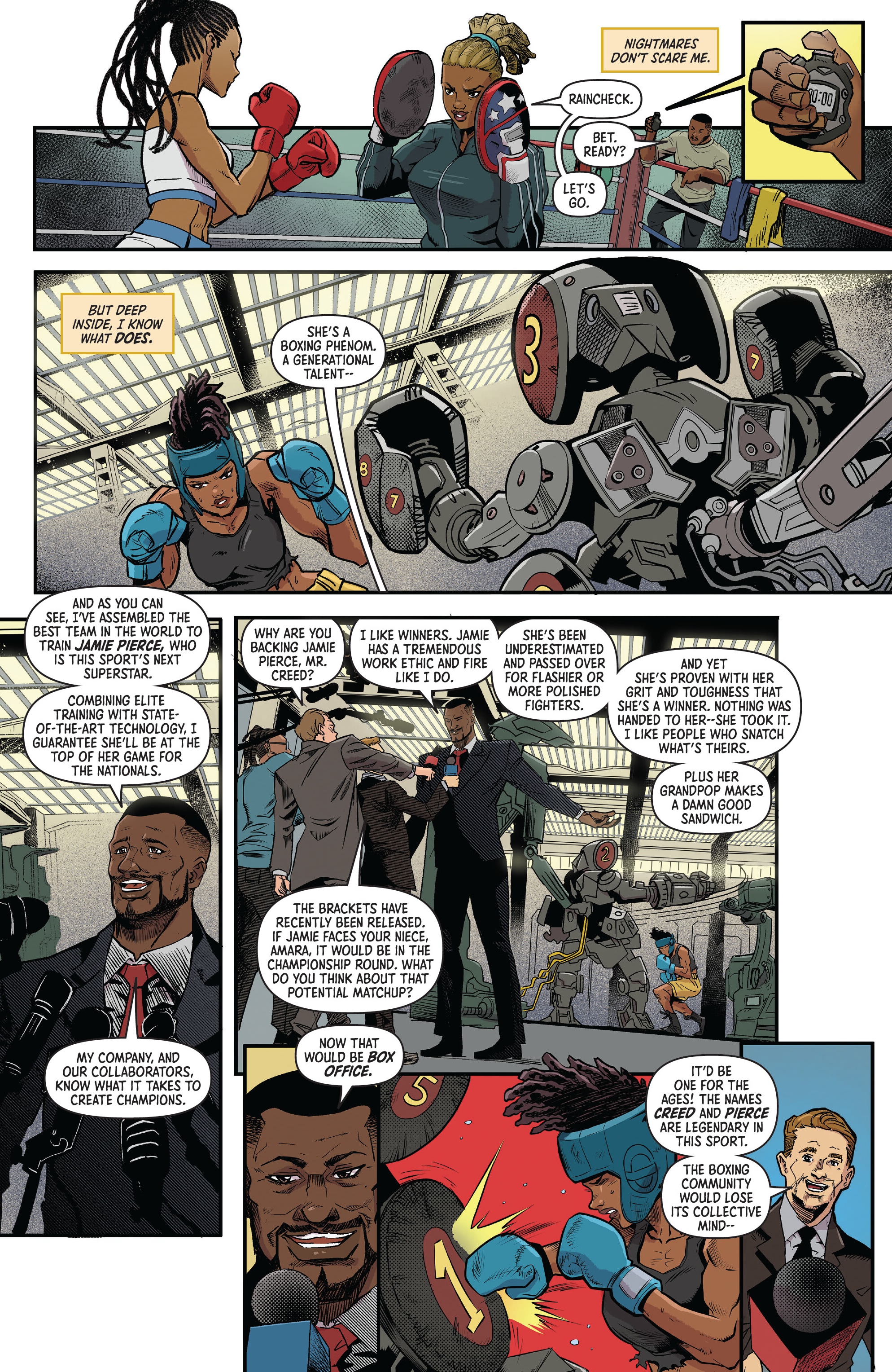 Read online Creed: The Next Round comic -  Issue #4 - 6