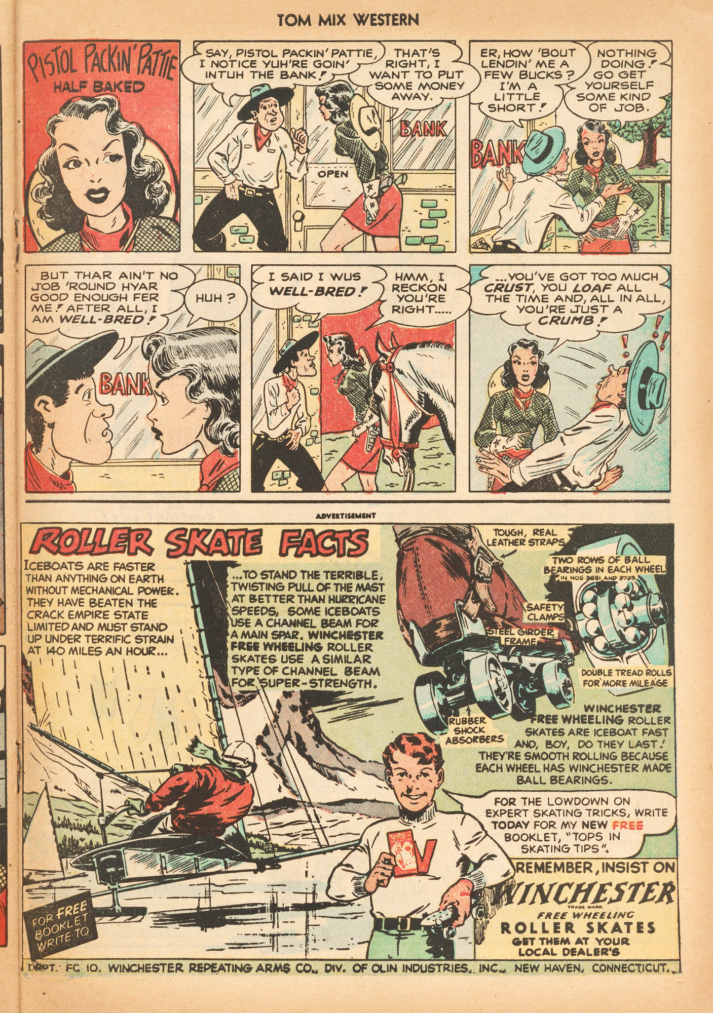 Read online Tom Mix Western (1948) comic -  Issue #15 - 33